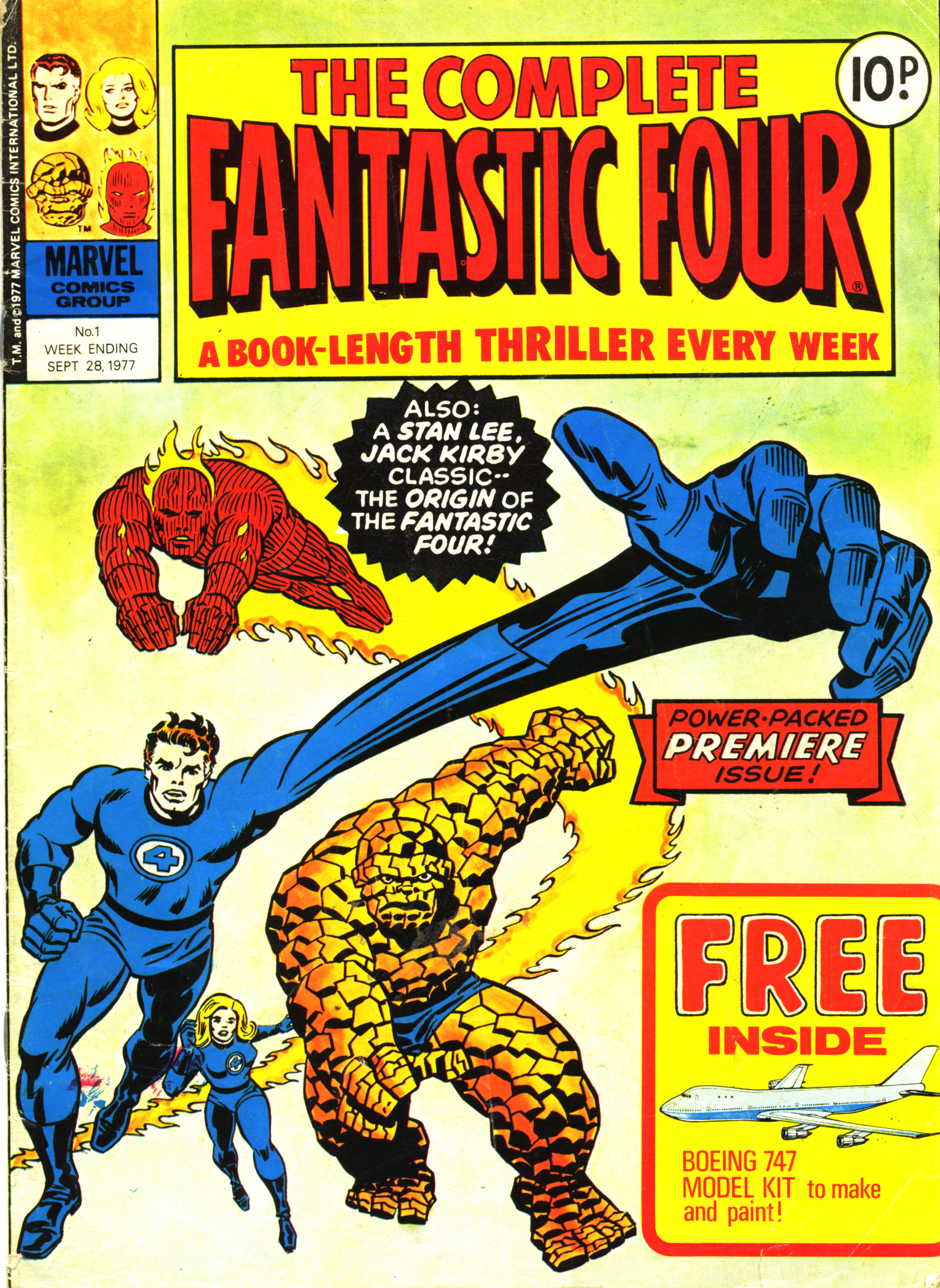 Read online Fantastic Four (1982) comic -  Issue #1 - 1