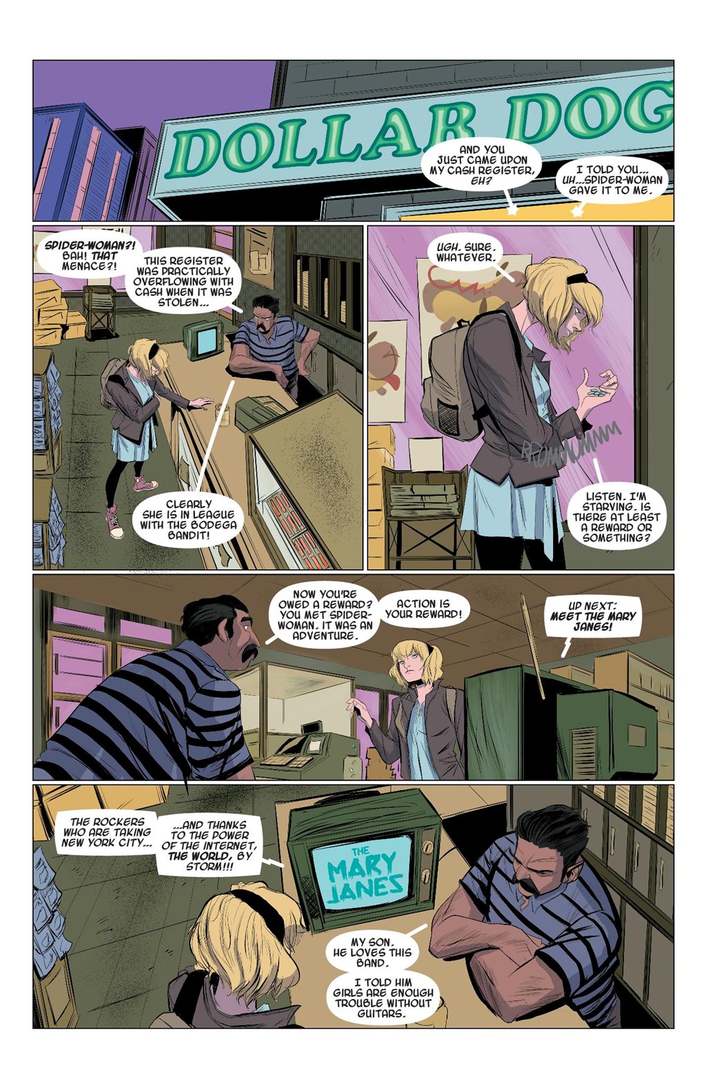 Spider-Gwen: Ghost-Spider - Edge of Spider-Verse (Modern Era Epic Collection) chapter 1 page 306