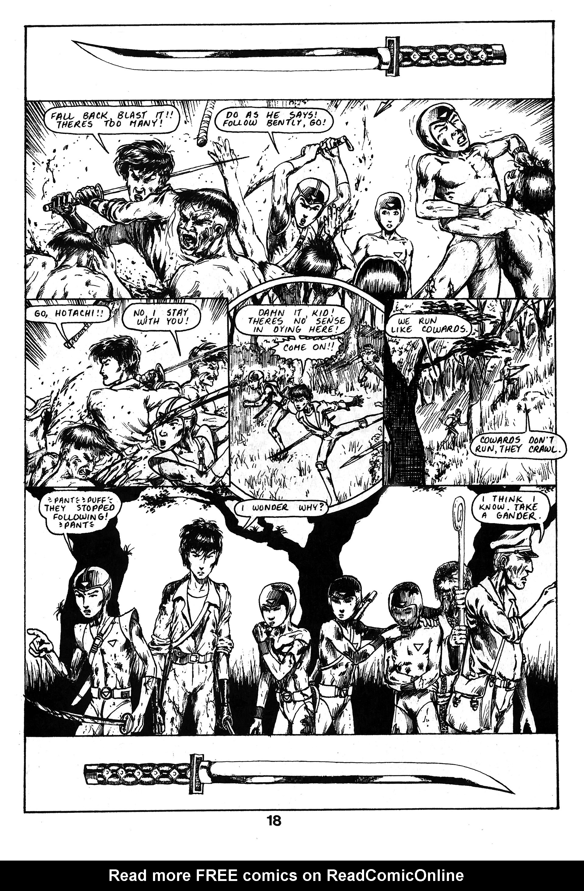 Read online Samurai (1984) comic -  Issue #4 - 17