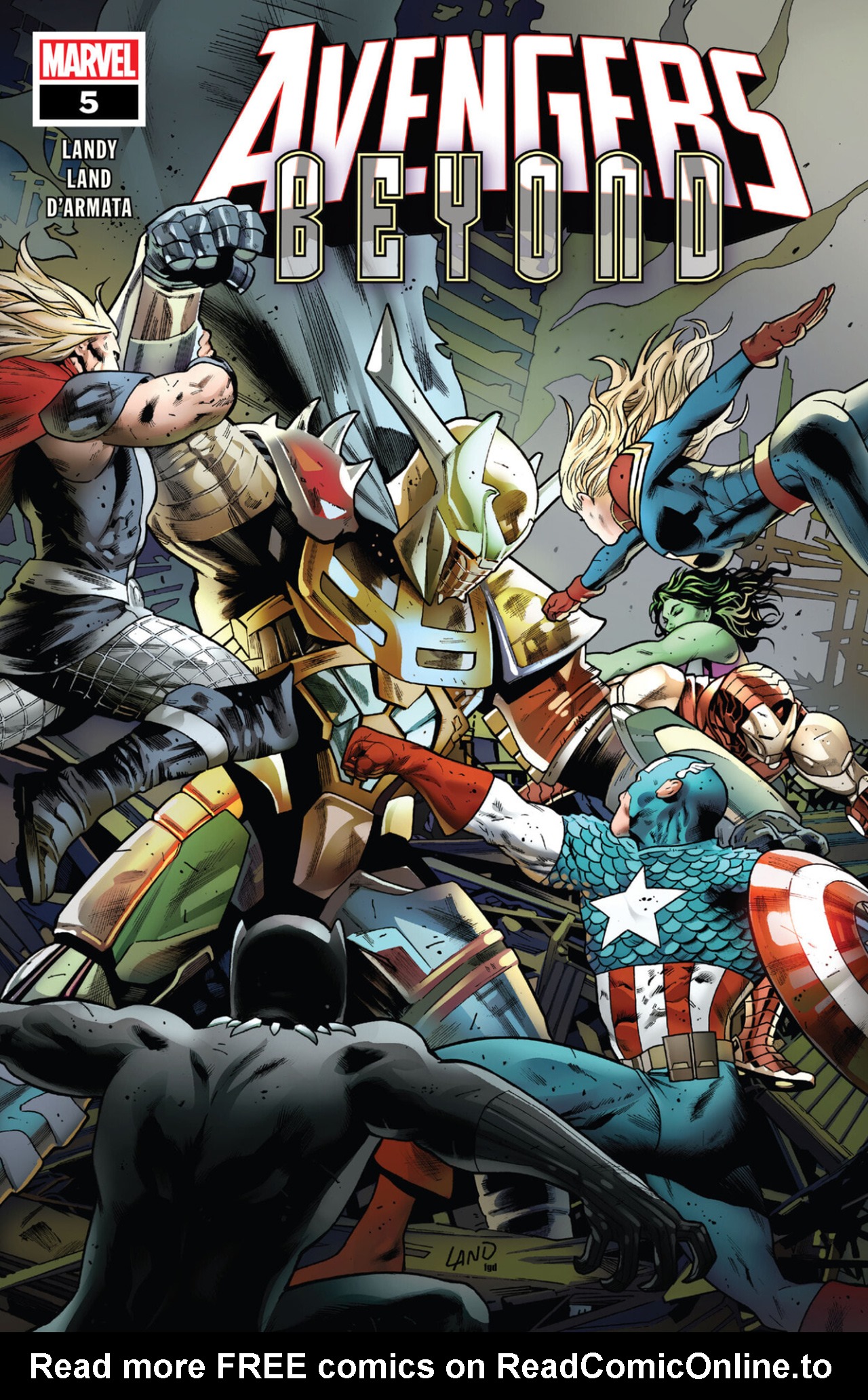 Read online Avengers Beyond comic -  Issue #5 - 1