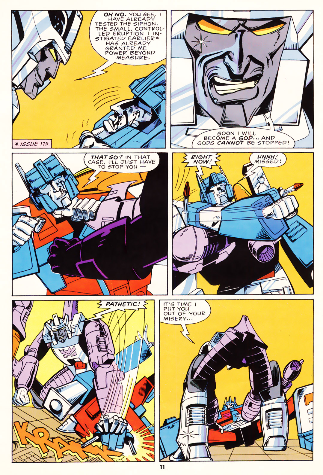 Read online The Transformers (UK) comic -  Issue #117 - 11