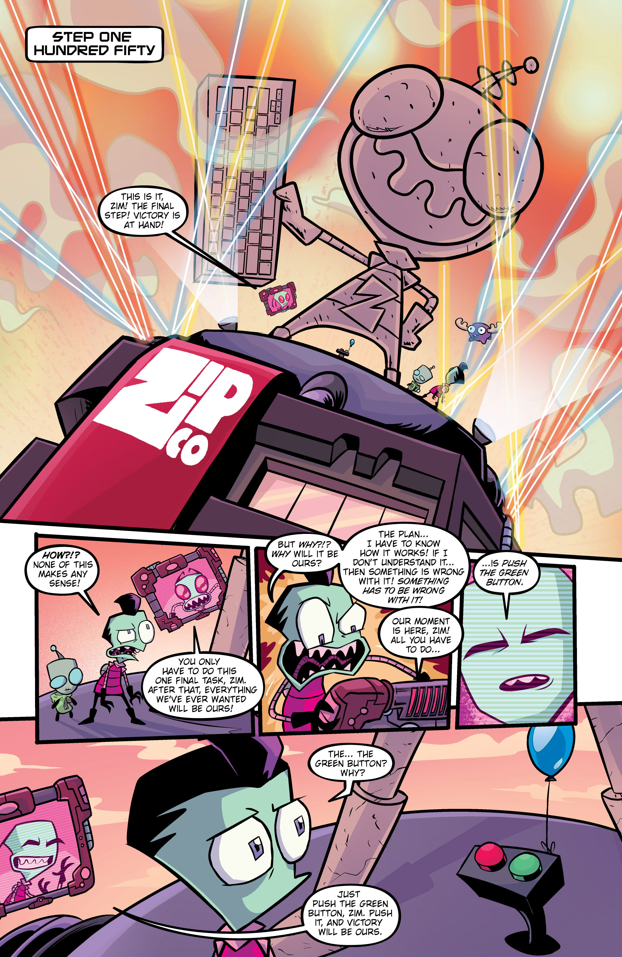 Read online Invader Zim Quarterly comic -  Issue #4 - 31