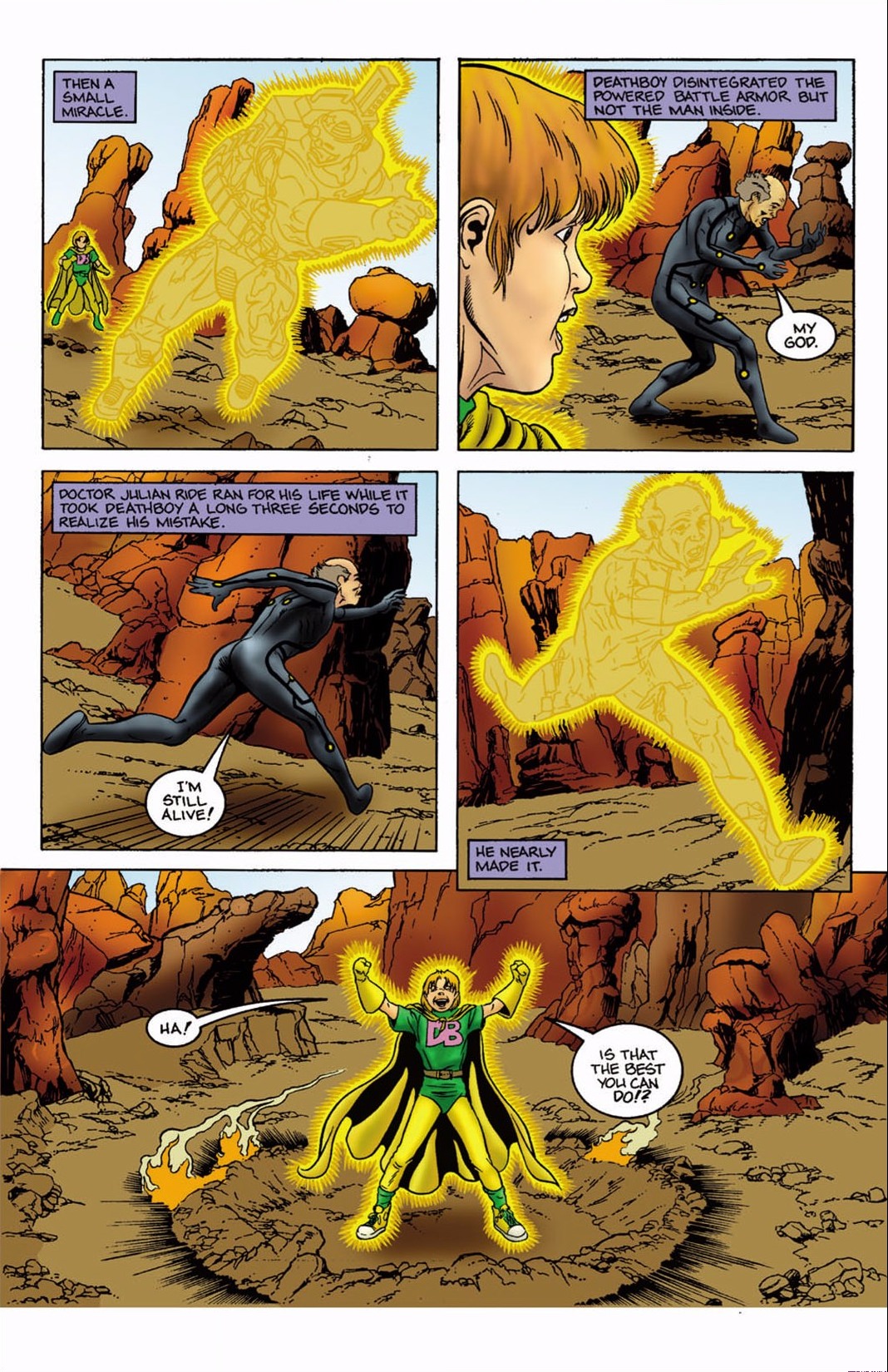 Read online Pantheon comic -  Issue #2 - 19