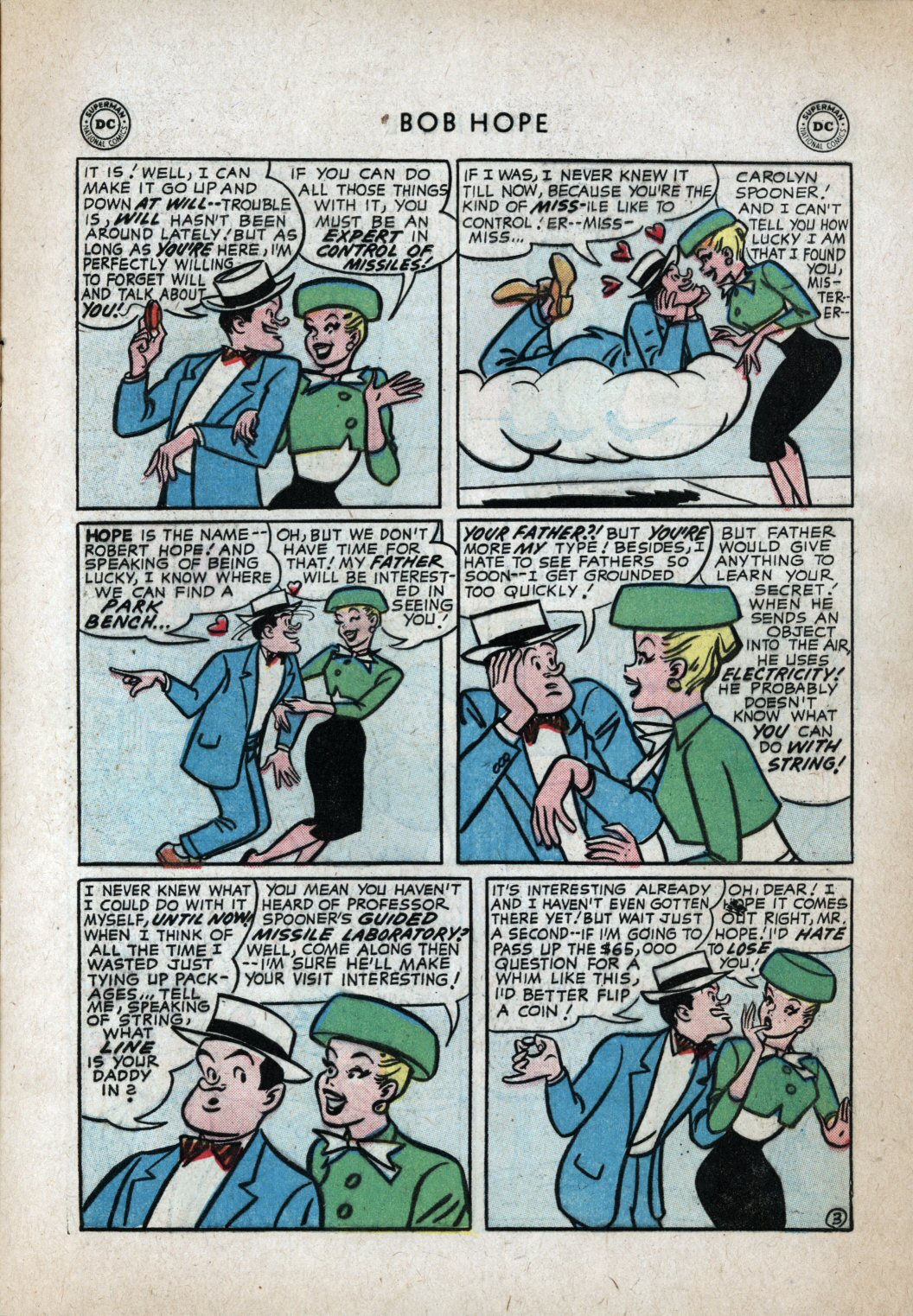 Read online The Adventures of Bob Hope comic -  Issue #43 - 5