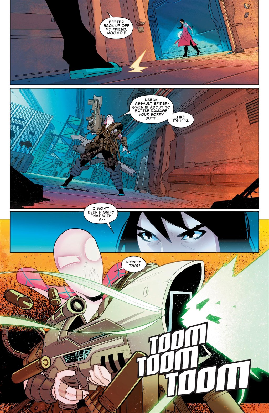 Spider-Gwen: Ghost-Spider - Edge of Spider-Verse (Modern Era Epic Collection) chapter 5 page 21