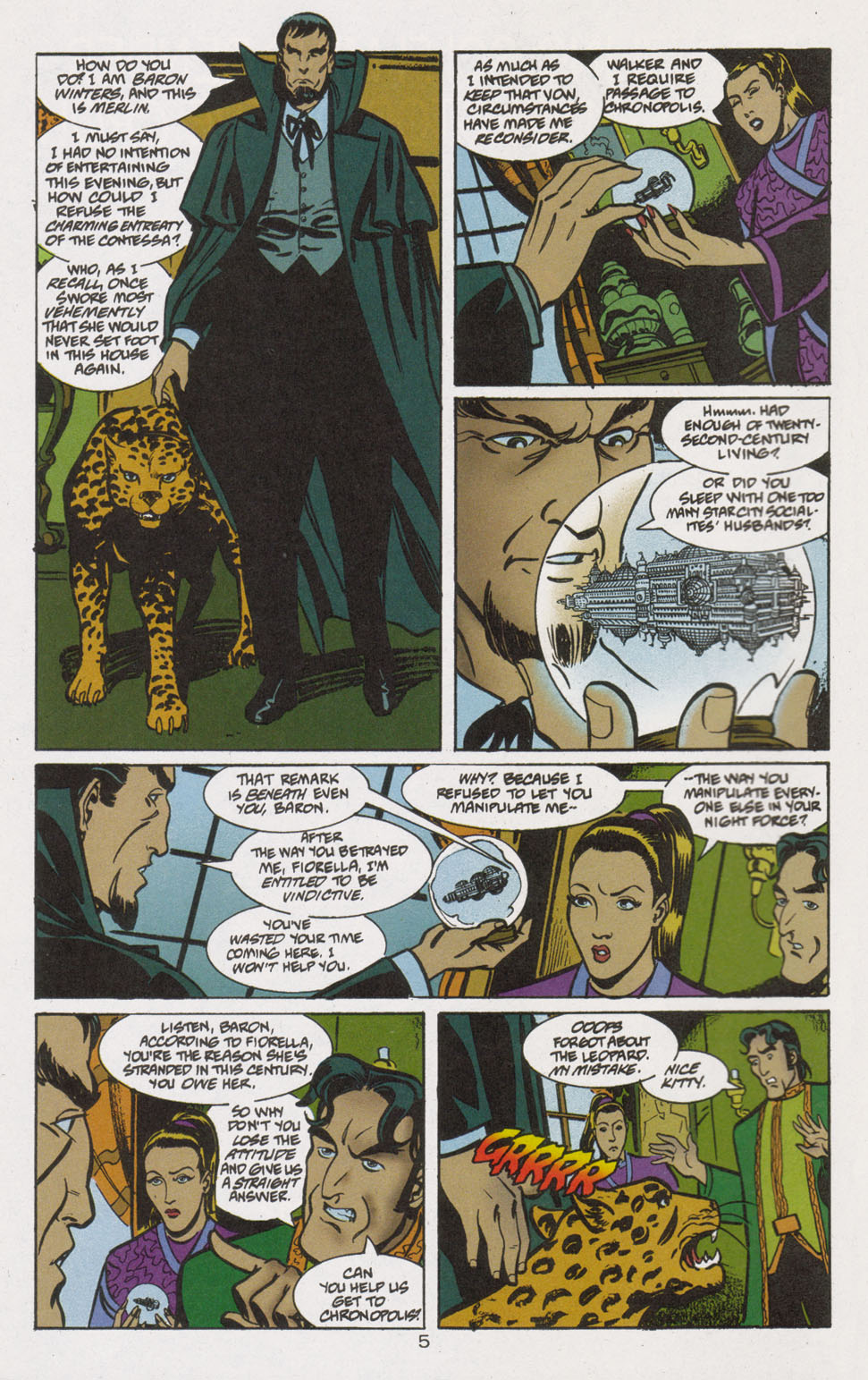 Read online Chronos comic -  Issue #8 - 6