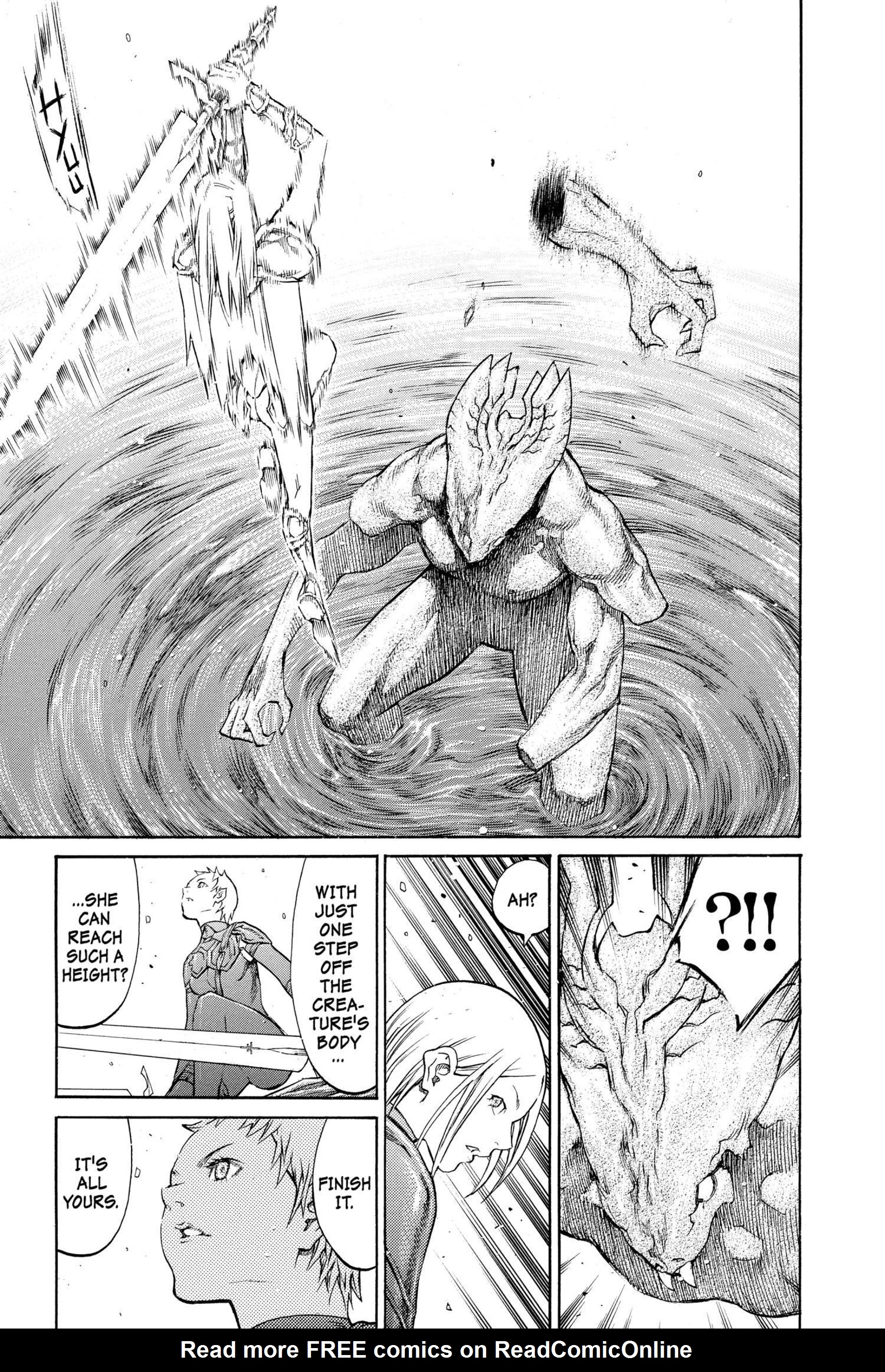 Read online Claymore comic -  Issue #16 - 65