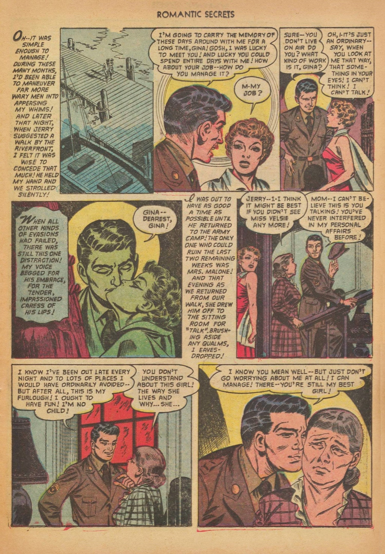 Read online Romantic Secrets comic -  Issue #35 - 9