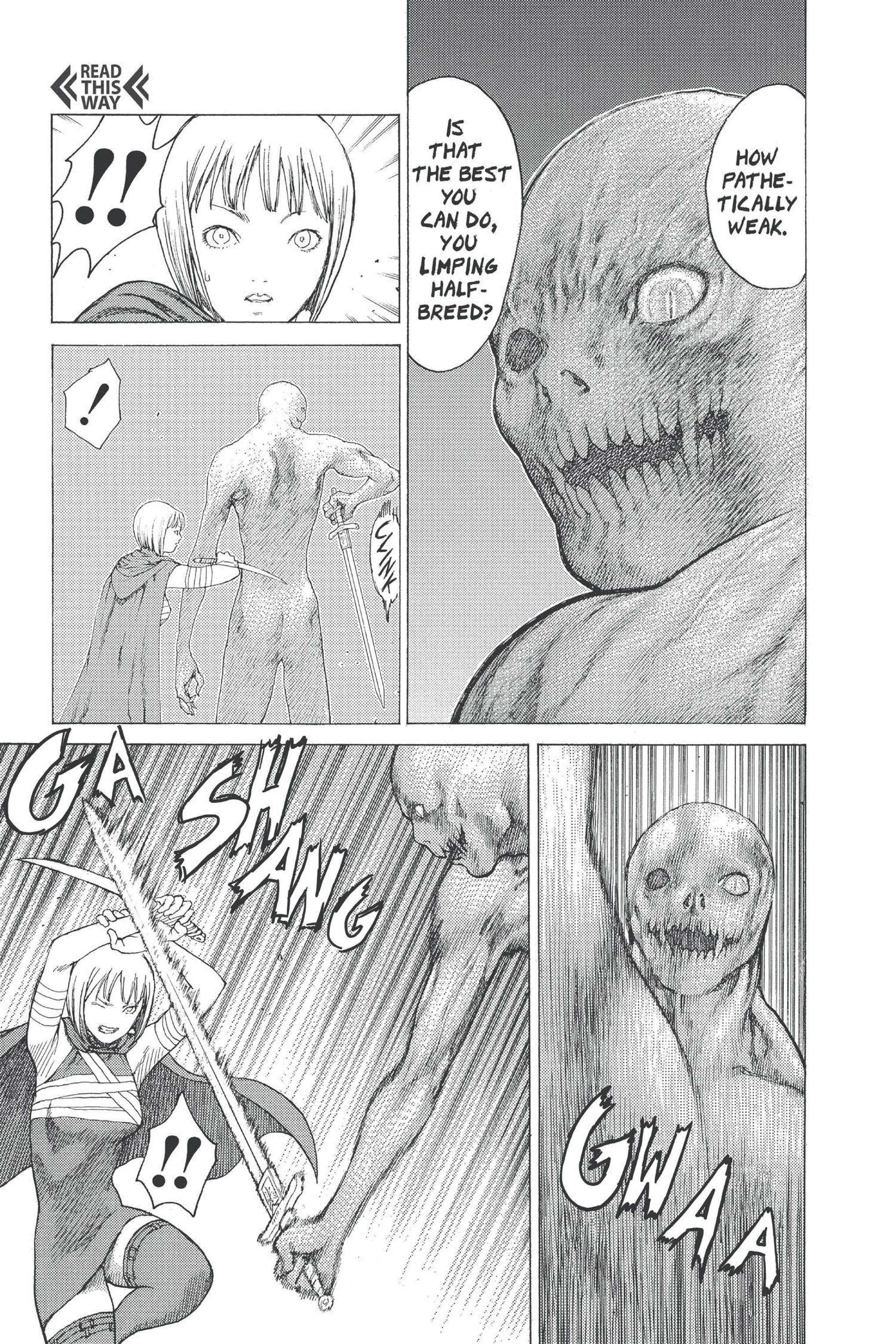 Read online Claymore comic -  Issue #2 - 165