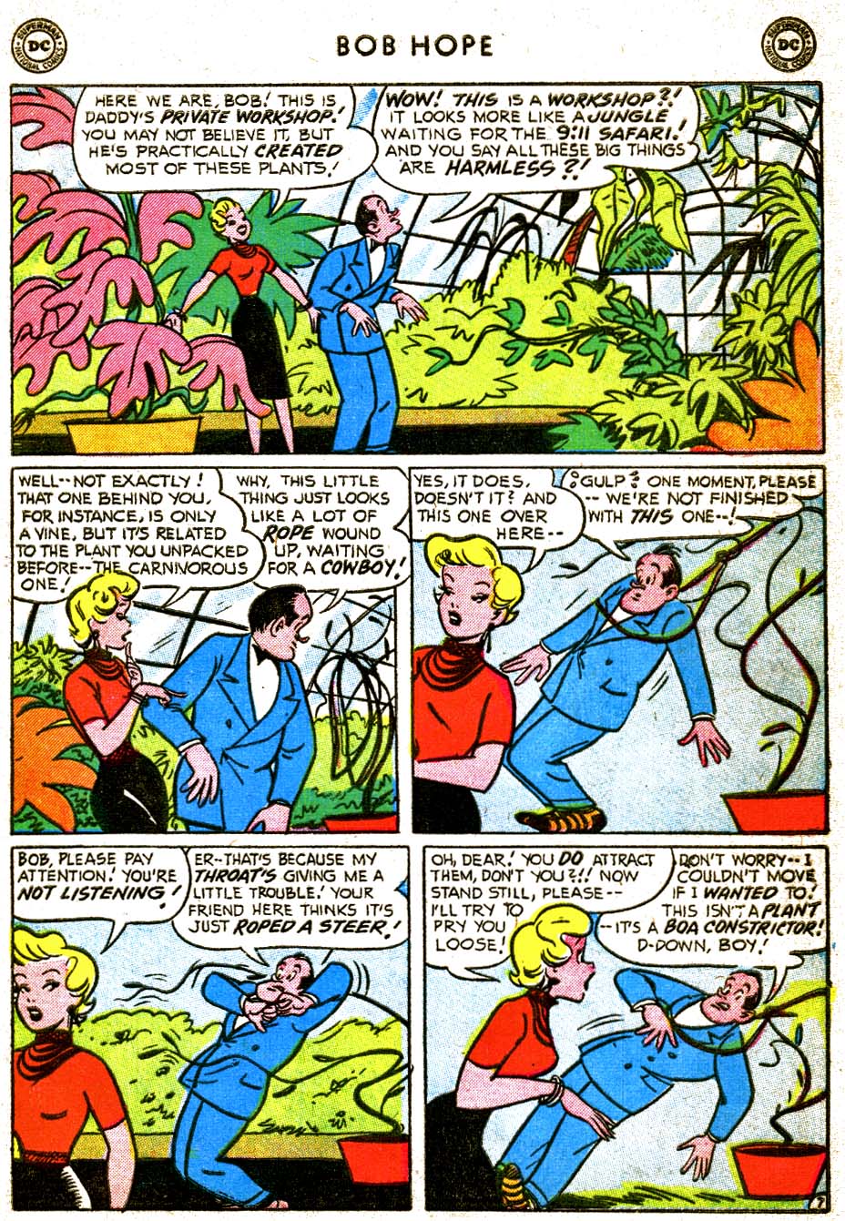 Read online The Adventures of Bob Hope comic -  Issue #36 - 9