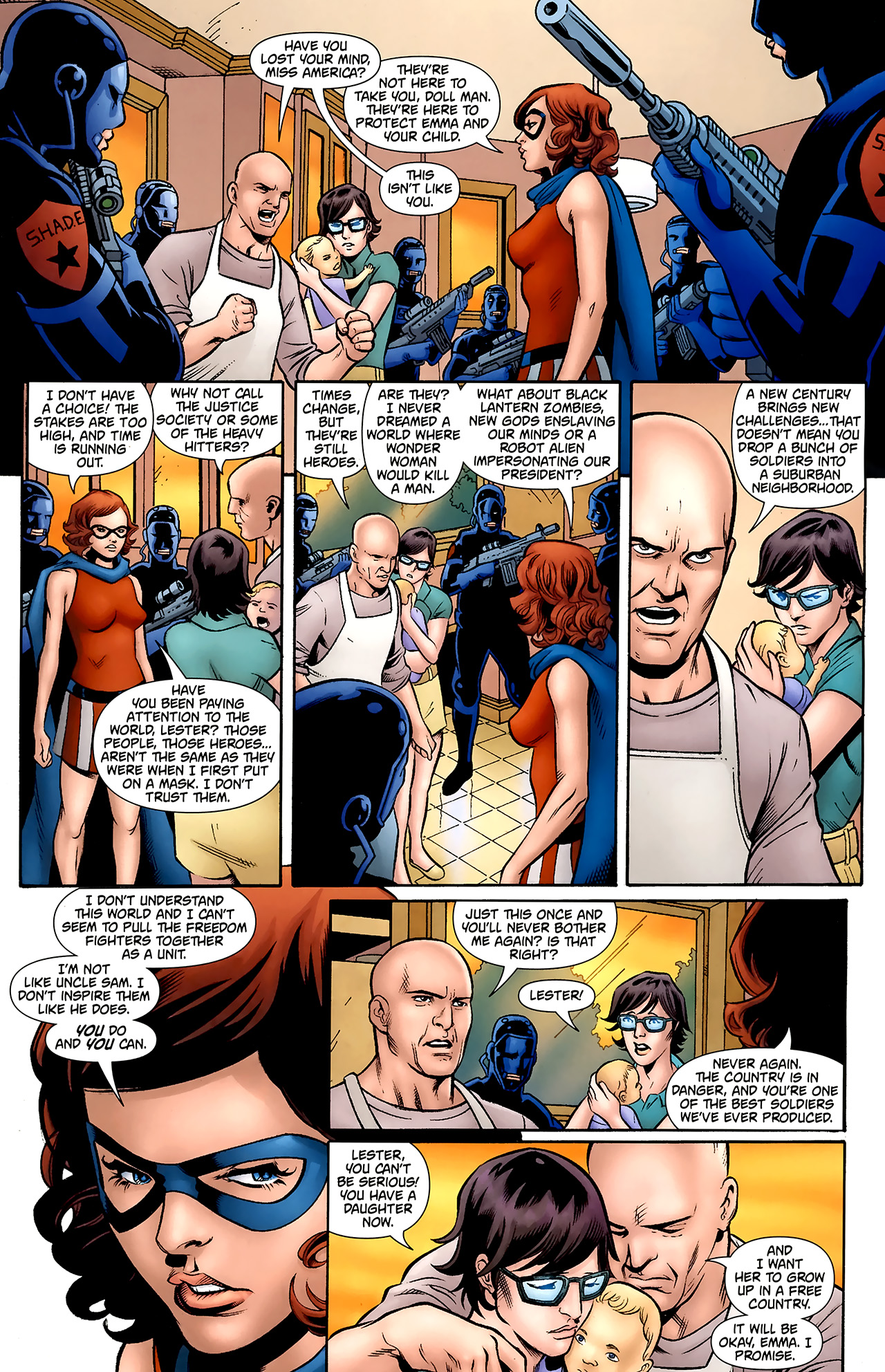 Read online Freedom Fighters (2010) comic -  Issue #7 - 2