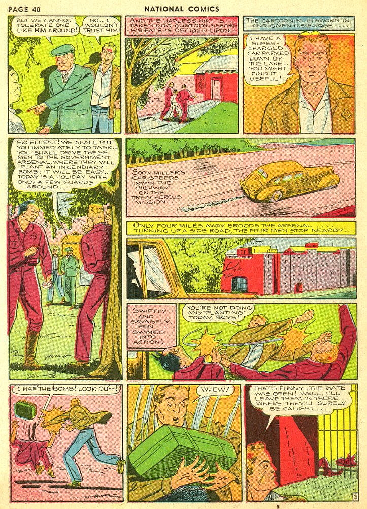 Read online National Comics comic -  Issue #6 - 42