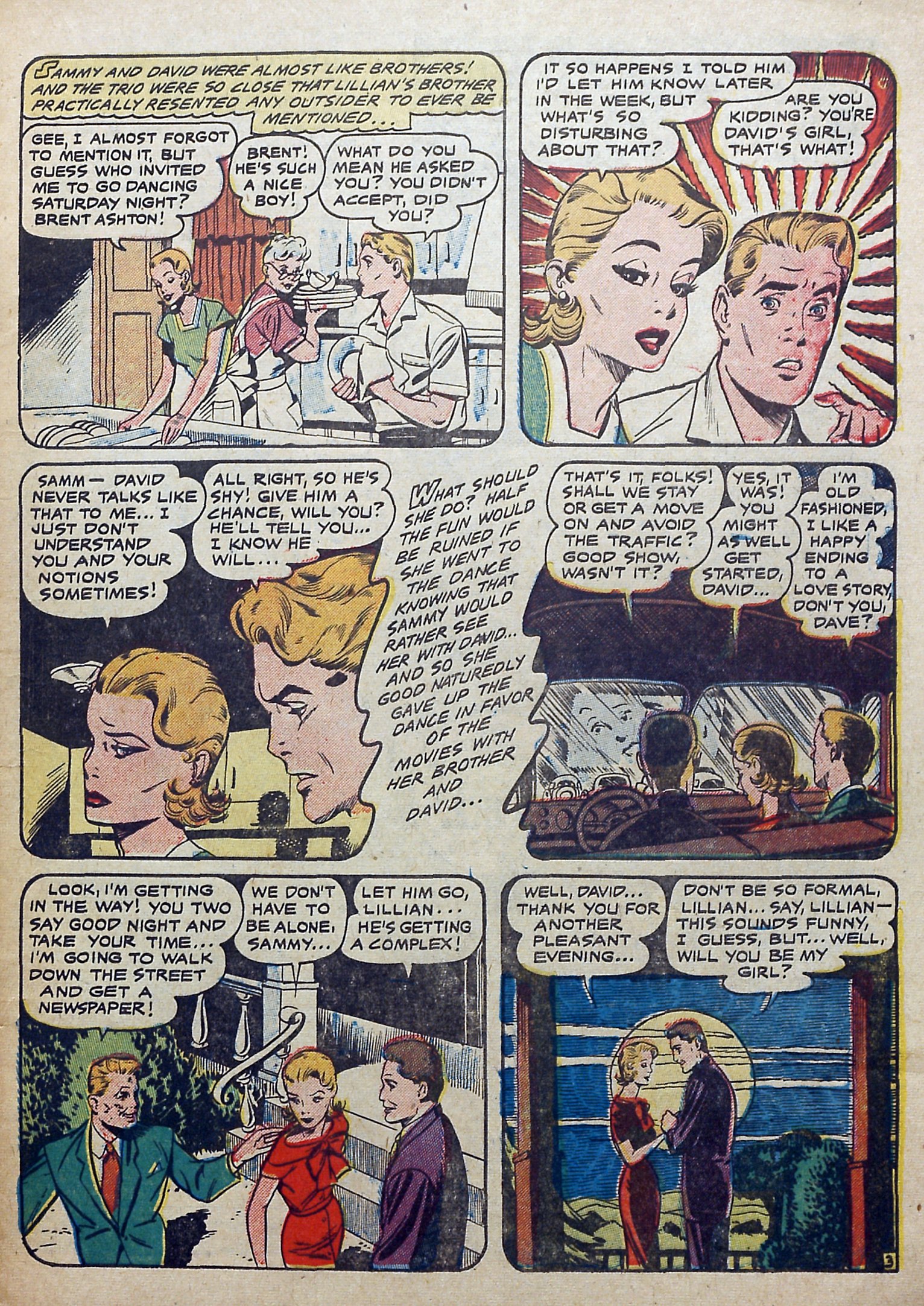 Read online My Personal Problem (1955) comic -  Issue #3 - 5