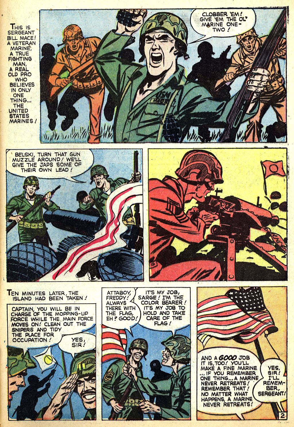 Read online Marines in Action comic -  Issue #14 - 29