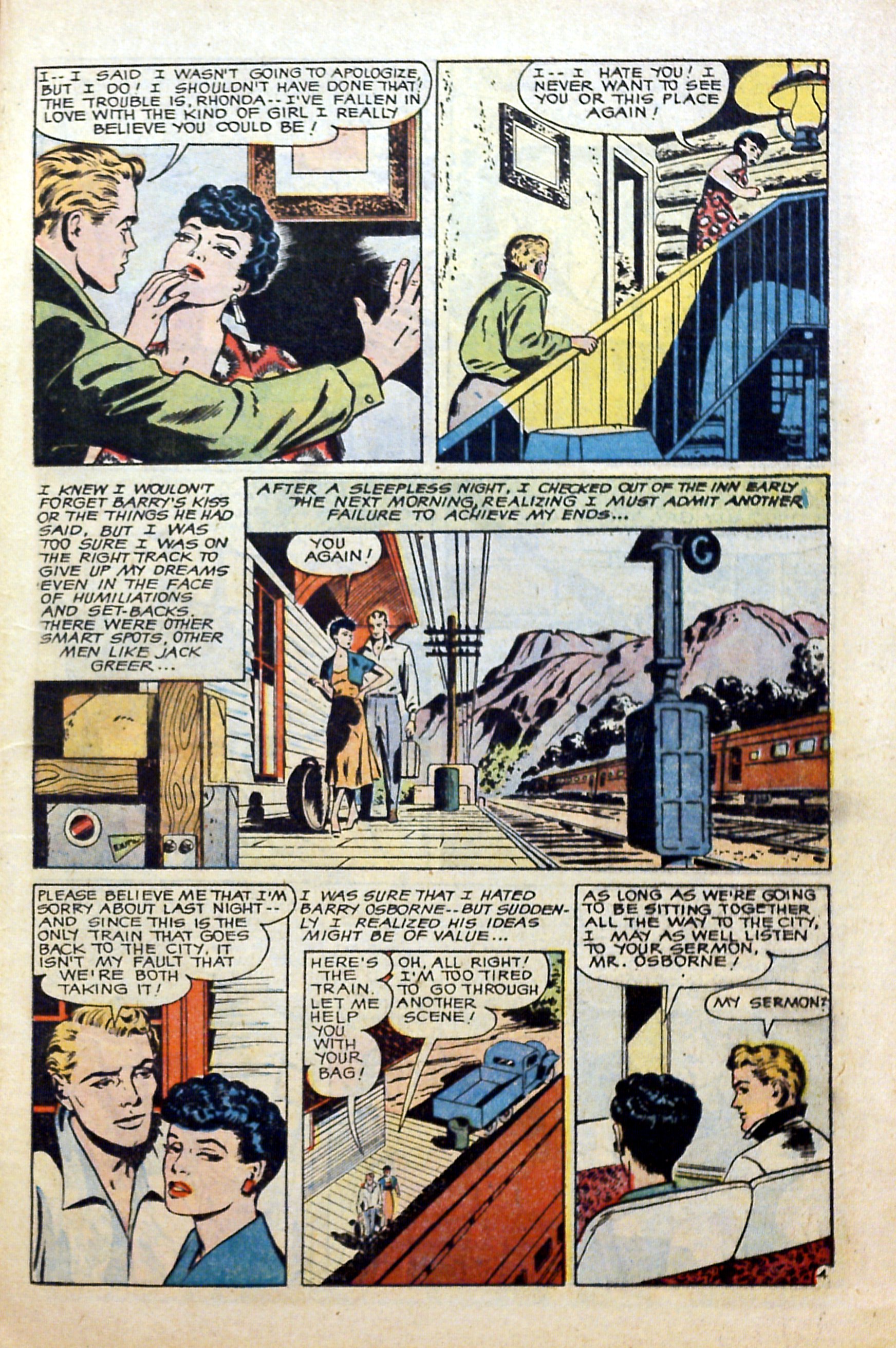 Read online Glamorous Romances comic -  Issue #84 - 21