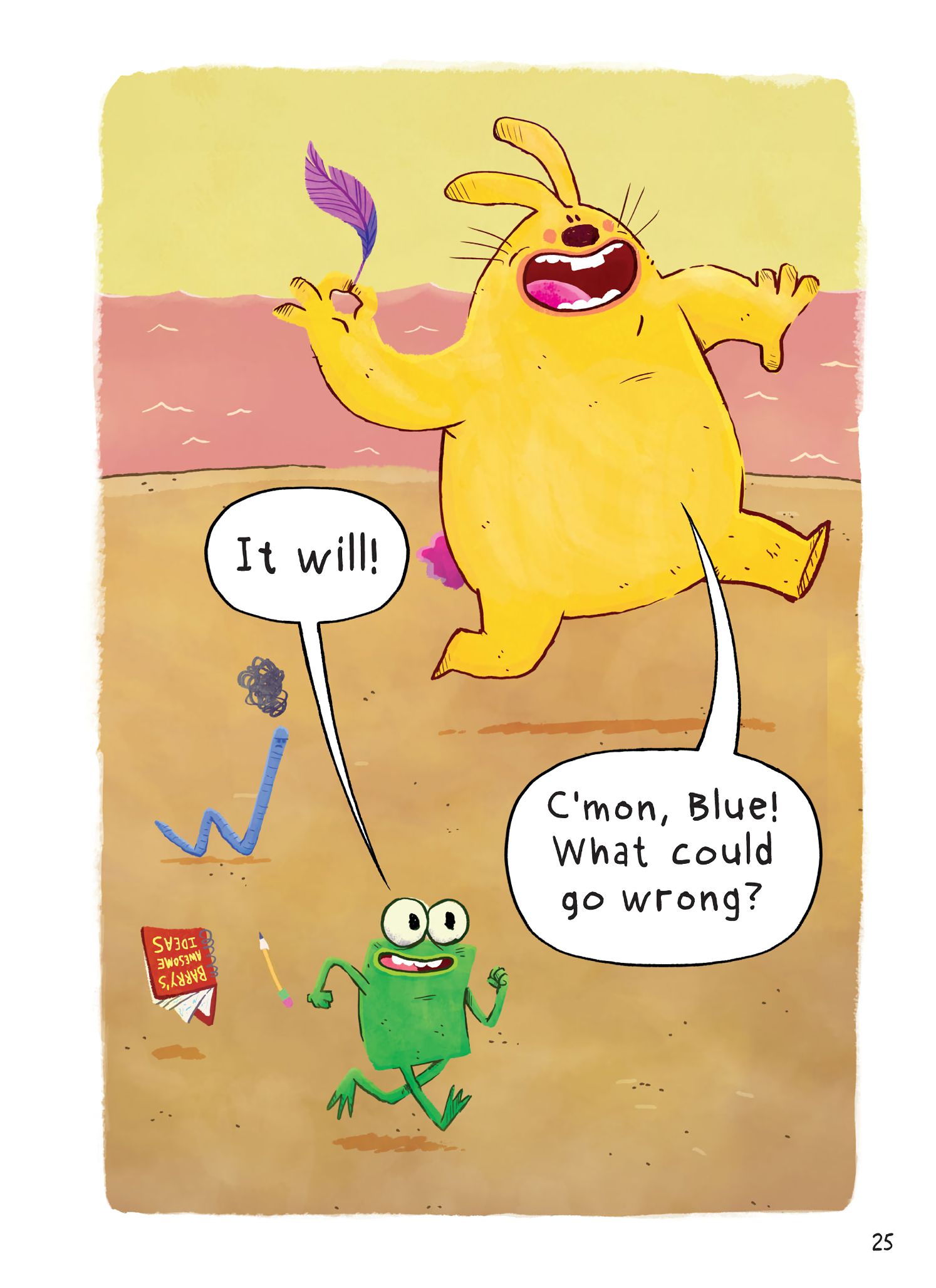 Read online Blue, Barry & Pancakes comic -  Issue # TPB 1 - 30