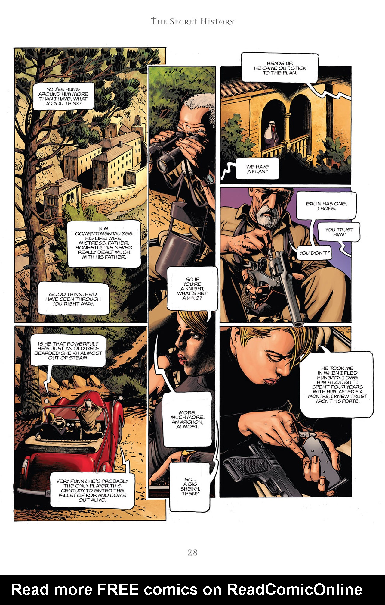 Read online The Secret History comic -  Issue #18 - 29
