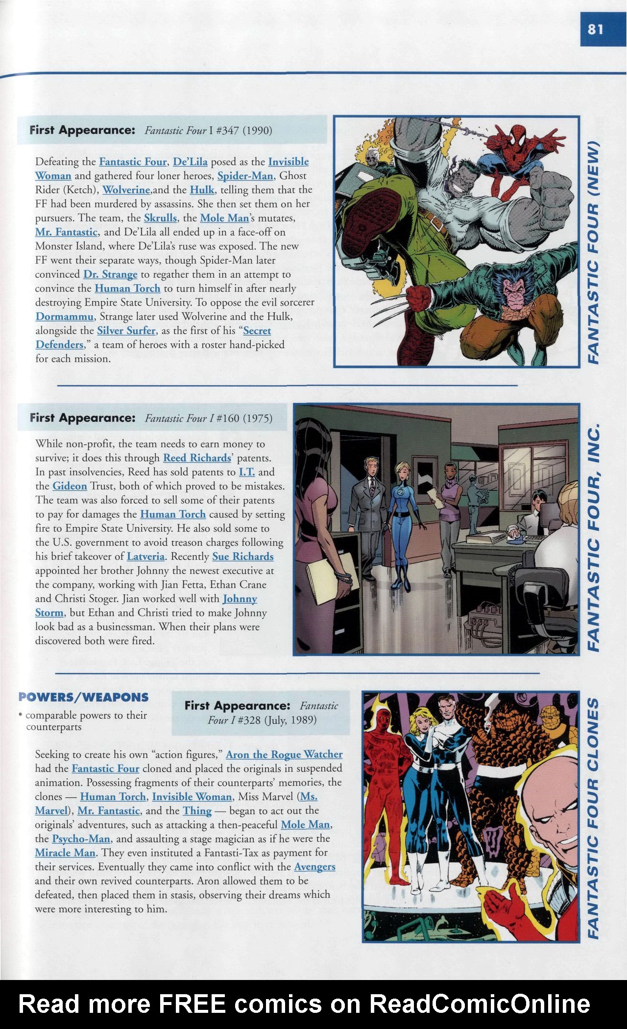 Read online Marvel Encyclopedia comic -  Issue # TPB 6 - 84