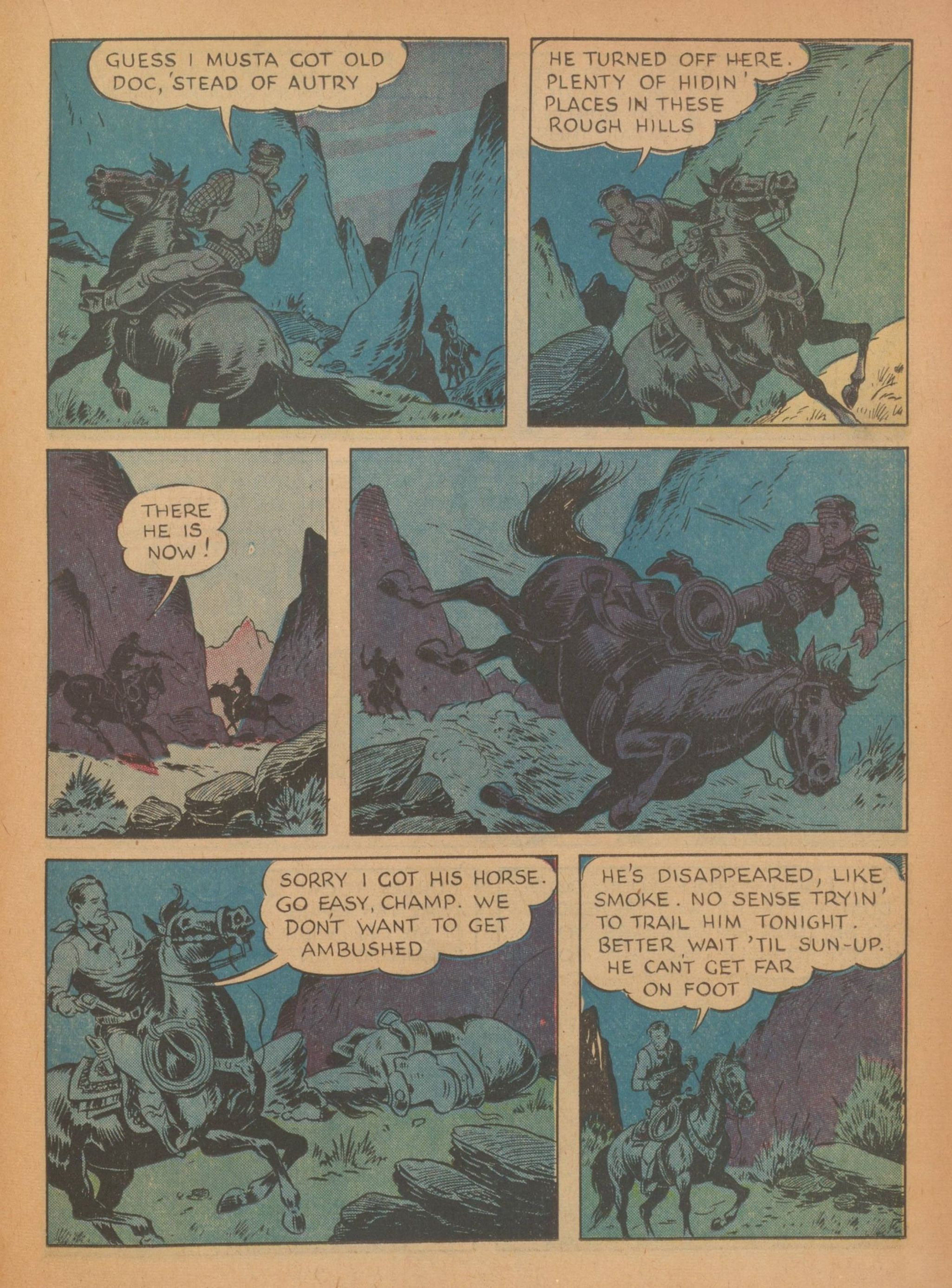 Read online Gene Autry Comics comic -  Issue #5 - 45