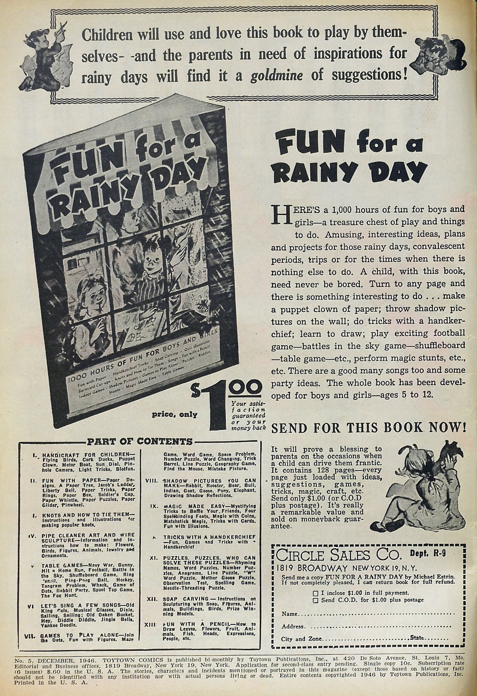 Read online Toytown Comics comic -  Issue #5 - 2