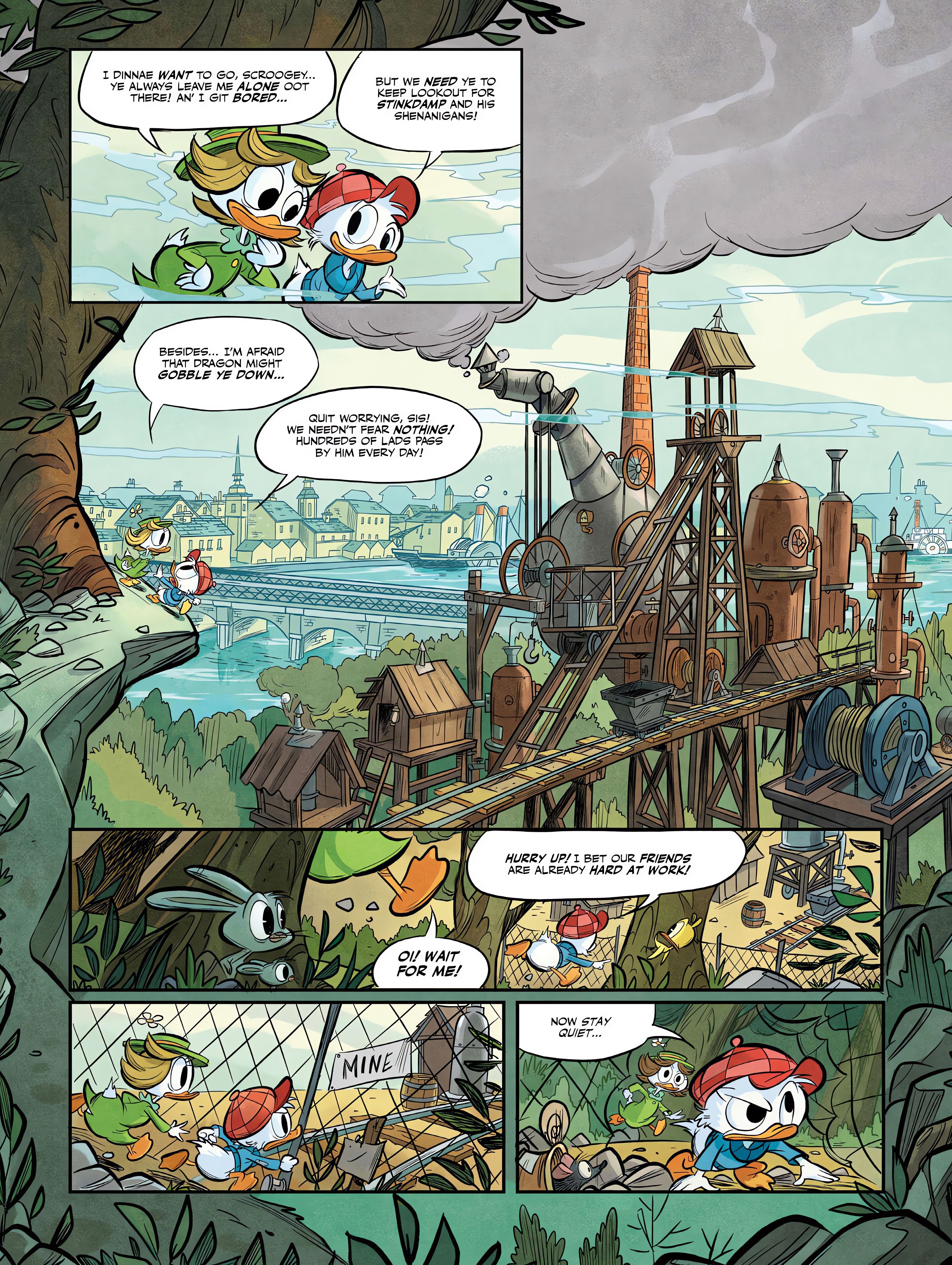 Read online Scrooge McDuck: The Dragon of Glasgow comic -  Issue # Full - 8