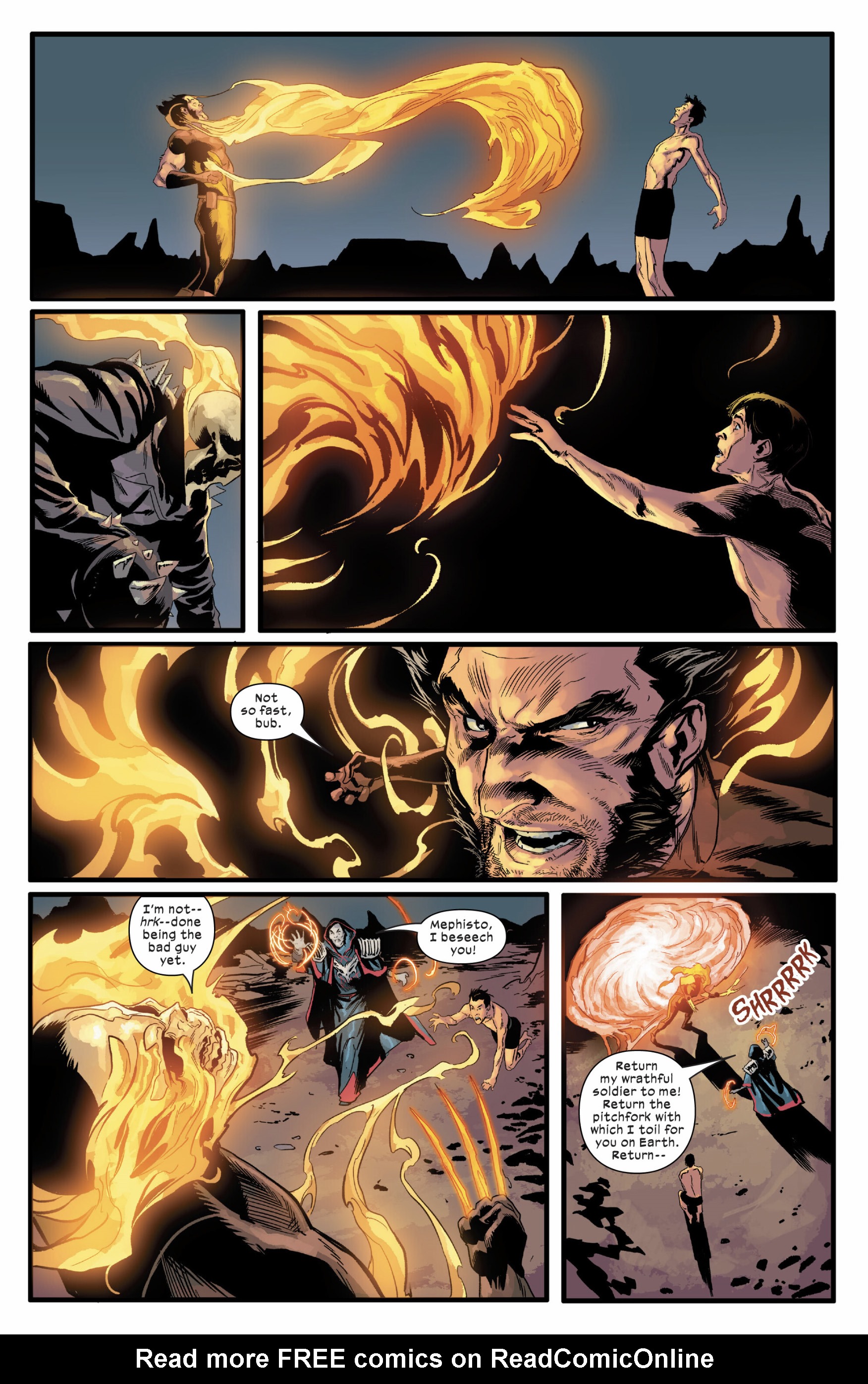 Read online Ghost Rider/Wolverine: Weapons of Vengeance Omega comic -  Issue #1 - 27