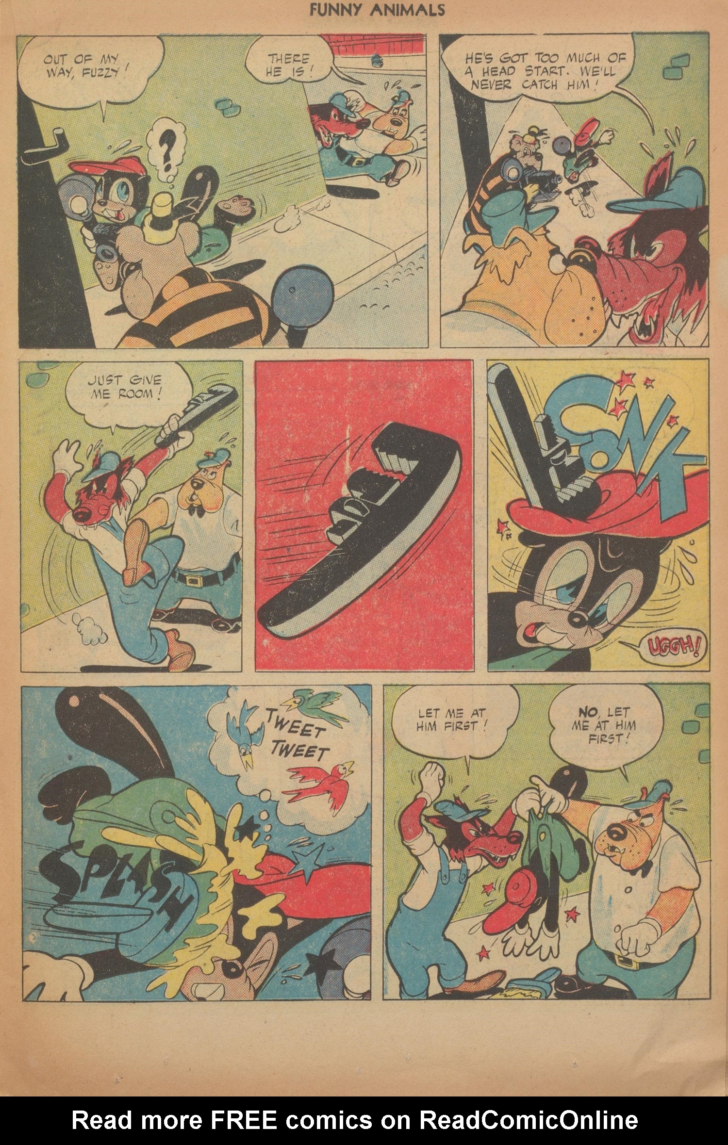 Read online Fawcett's Funny Animals comic -  Issue #50 - 19
