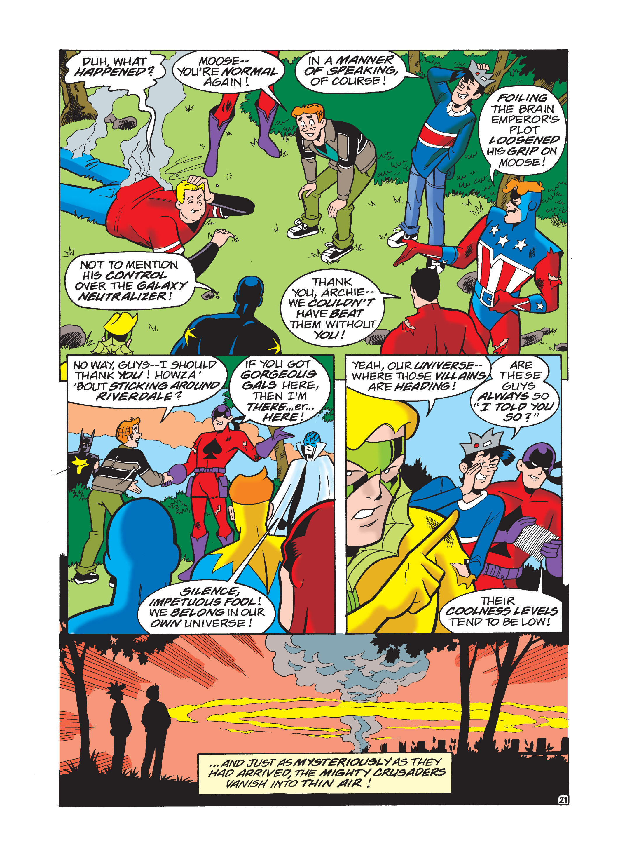 Read online Archie 75th Anniversary Digest comic -  Issue #1 - 137