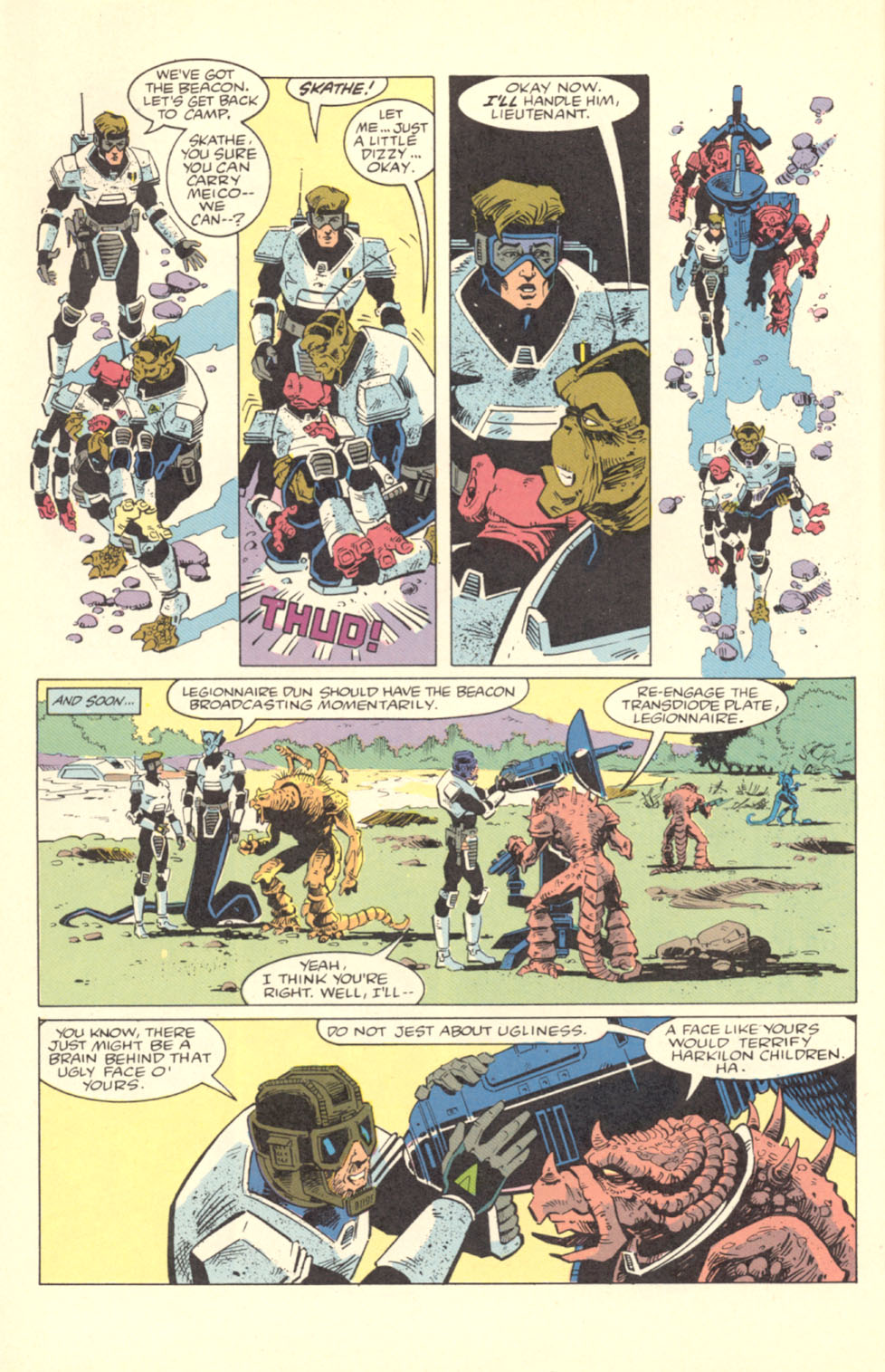 Read online Alien Legion comic -  Issue #10 - 24