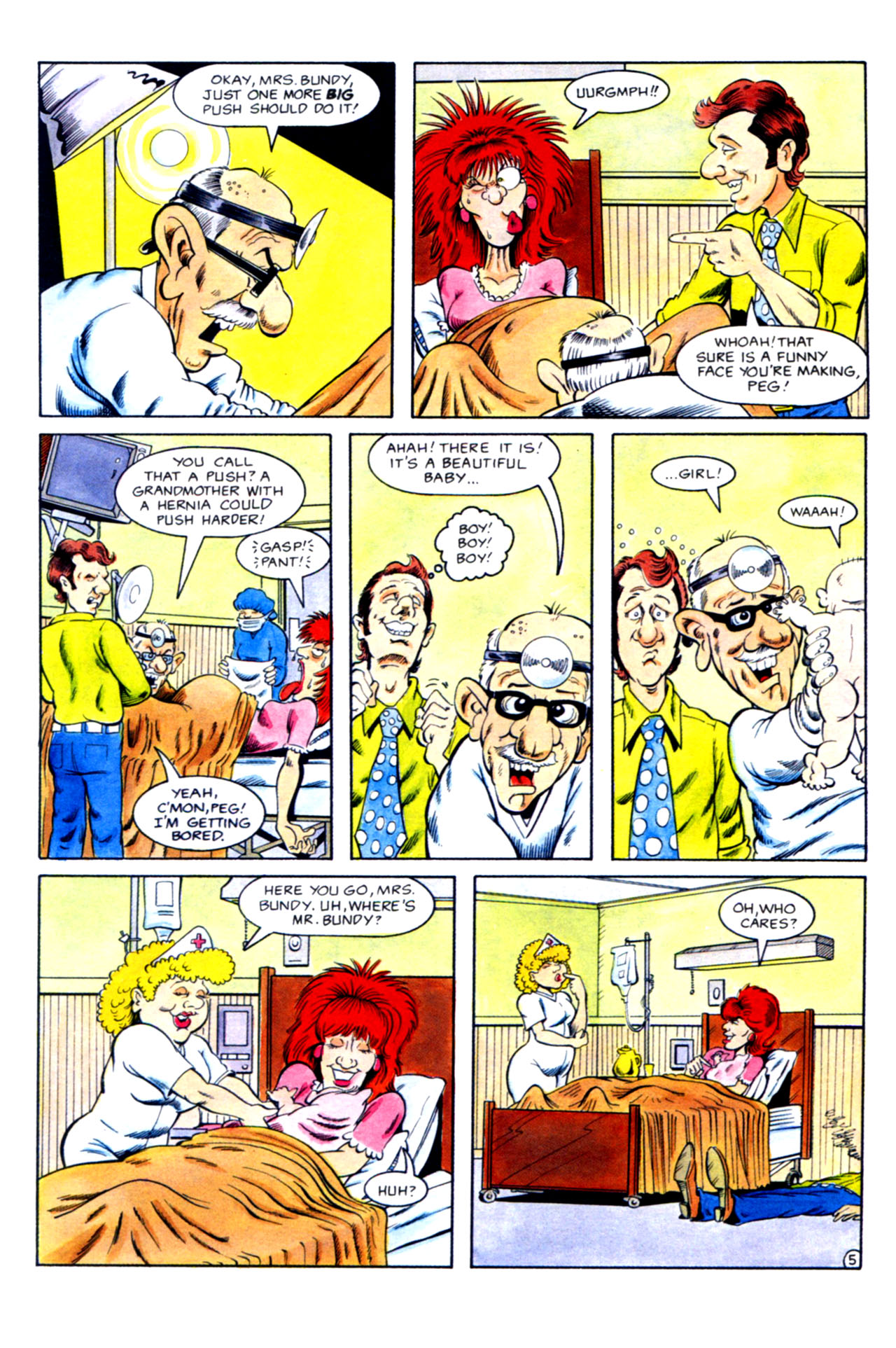 Read online Married... with Children: Flashback comic -  Issue #3 - 7