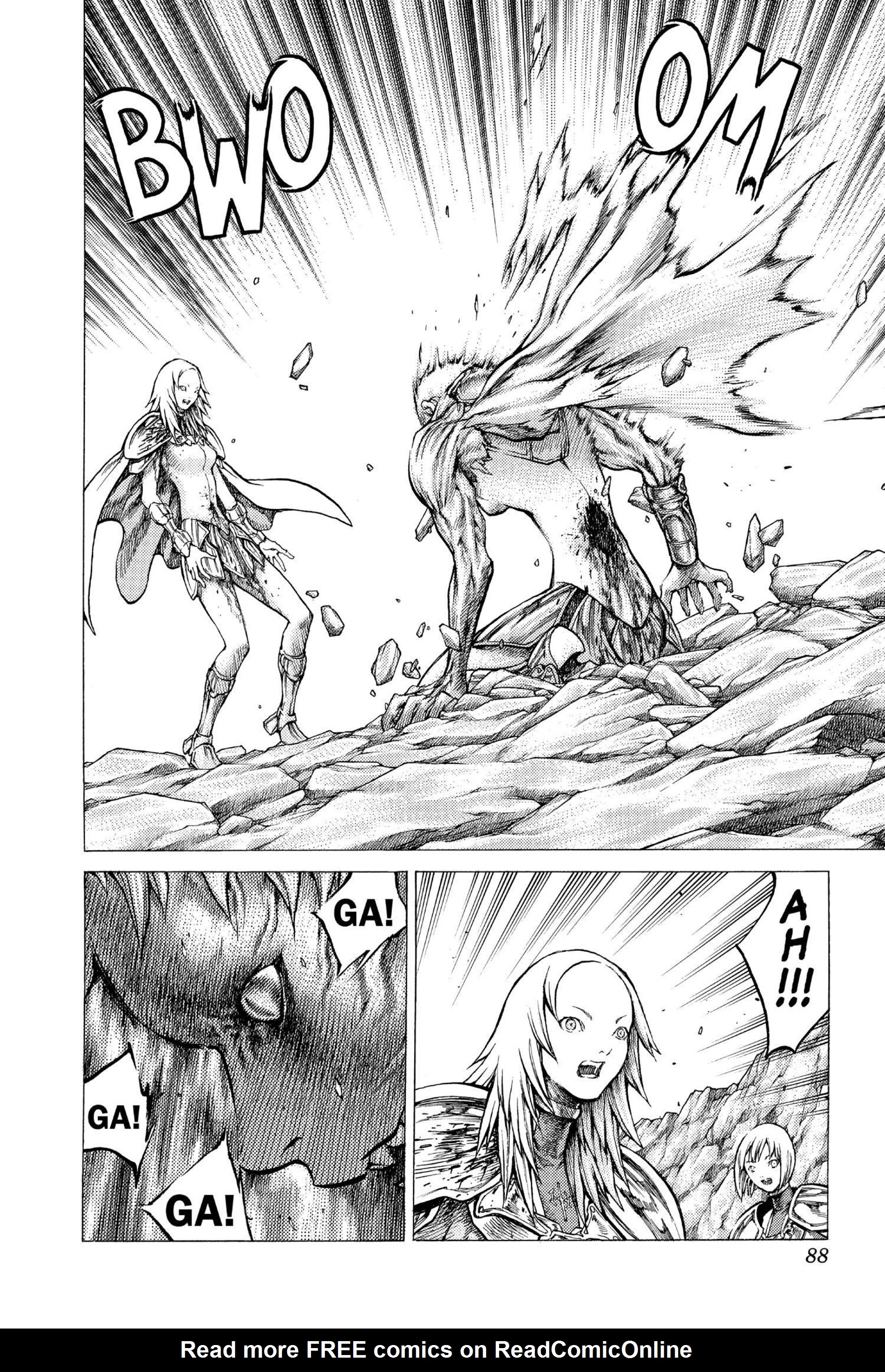 Read online Claymore comic -  Issue #6 - 84