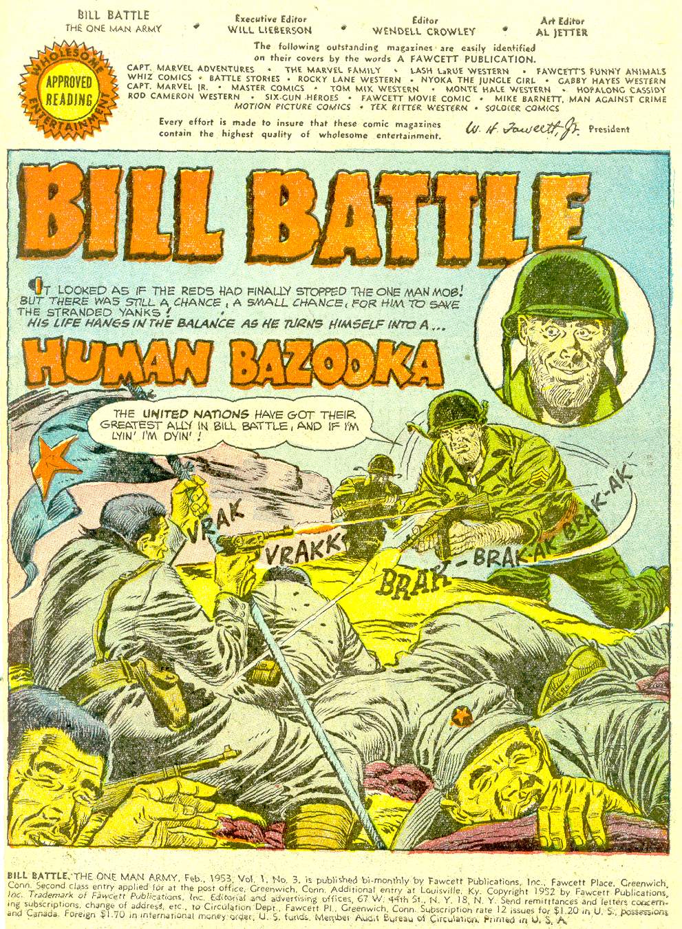 Read online Bill Battle: The One Man Army comic -  Issue #3 - 2