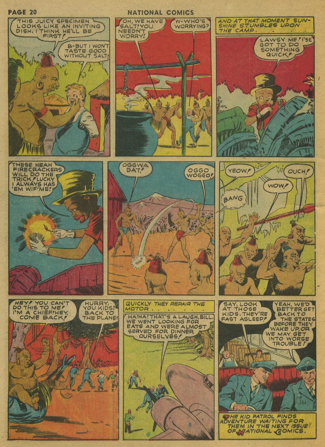 Read online National Comics comic -  Issue #13 - 22