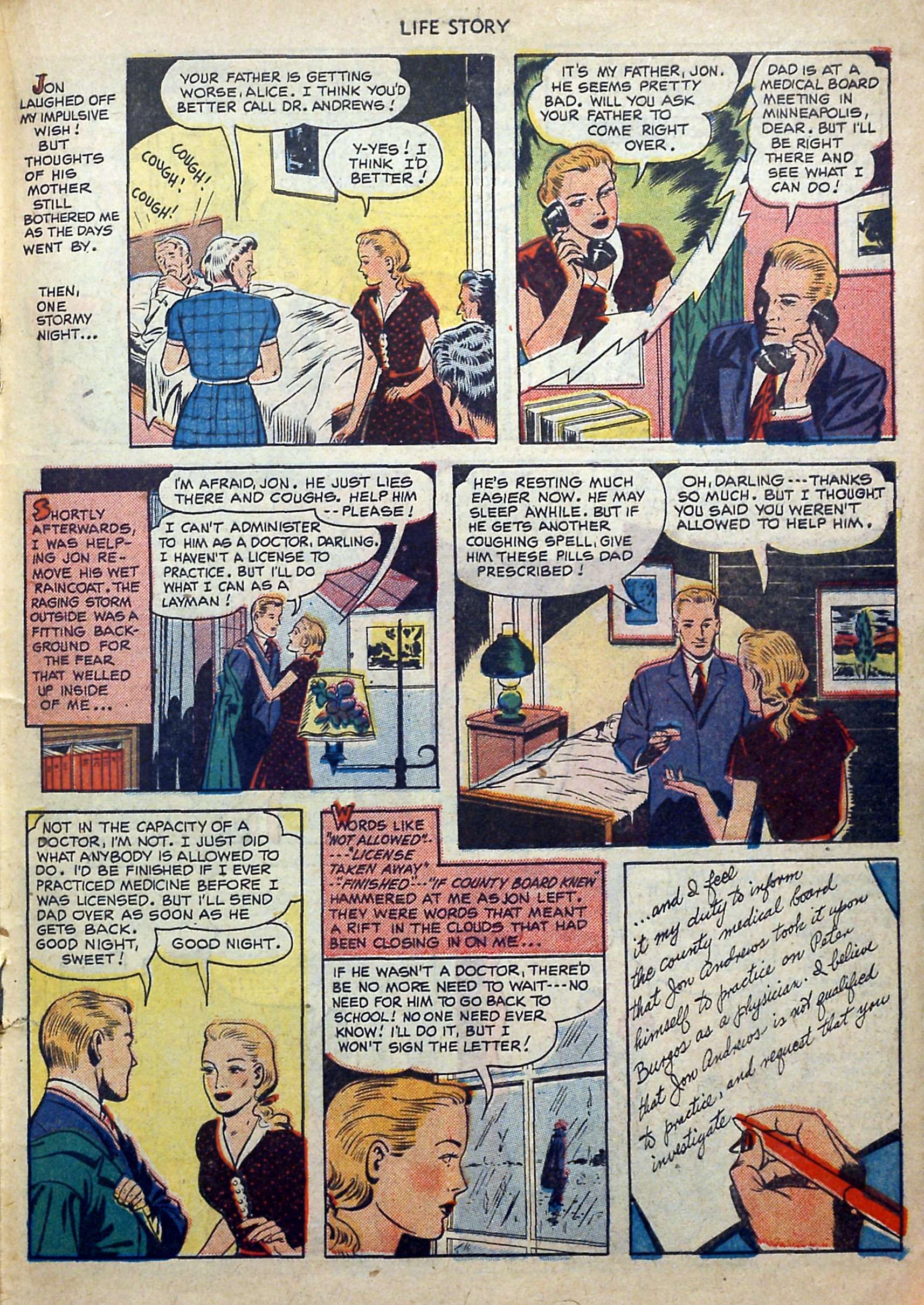 Read online Life Story comic -  Issue #18 - 19