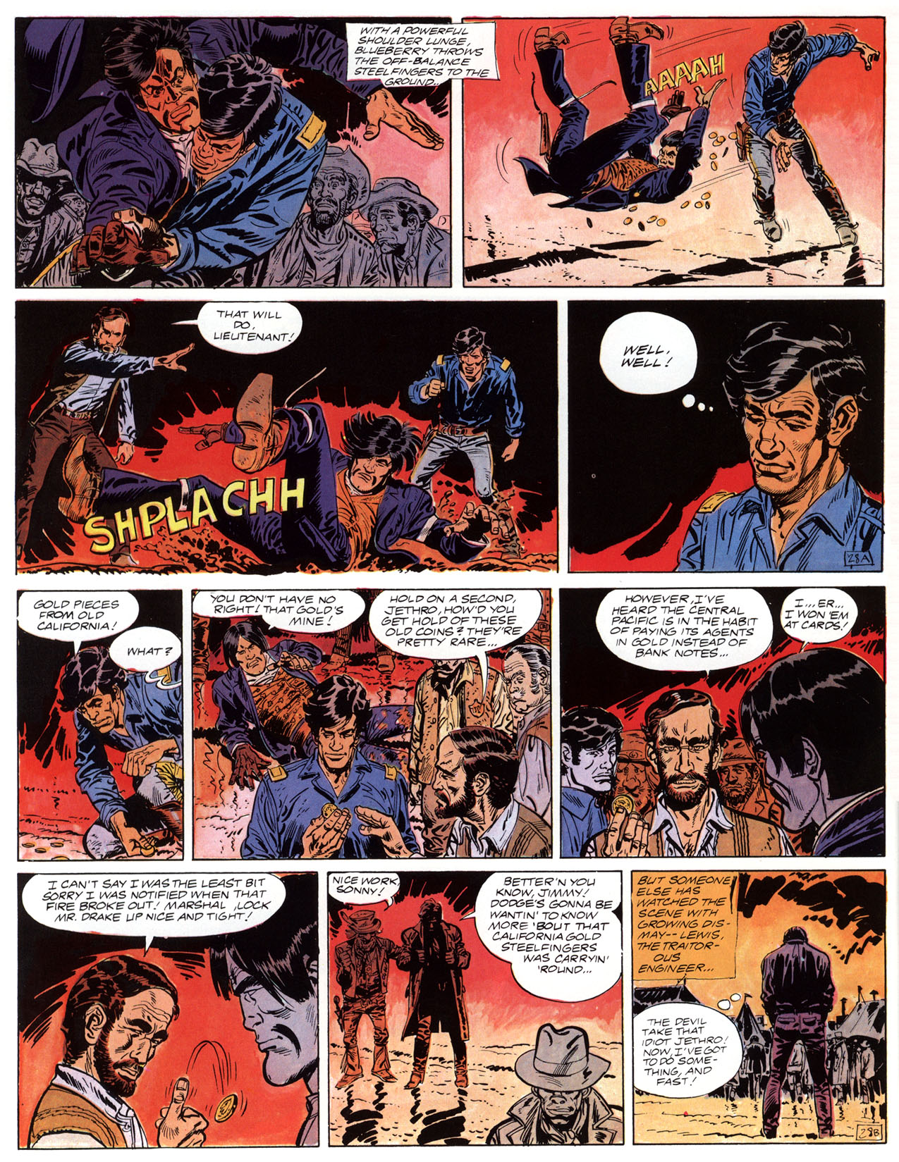 Read online Epic Graphic Novel: Lieutenant Blueberry comic -  Issue #1 - 32