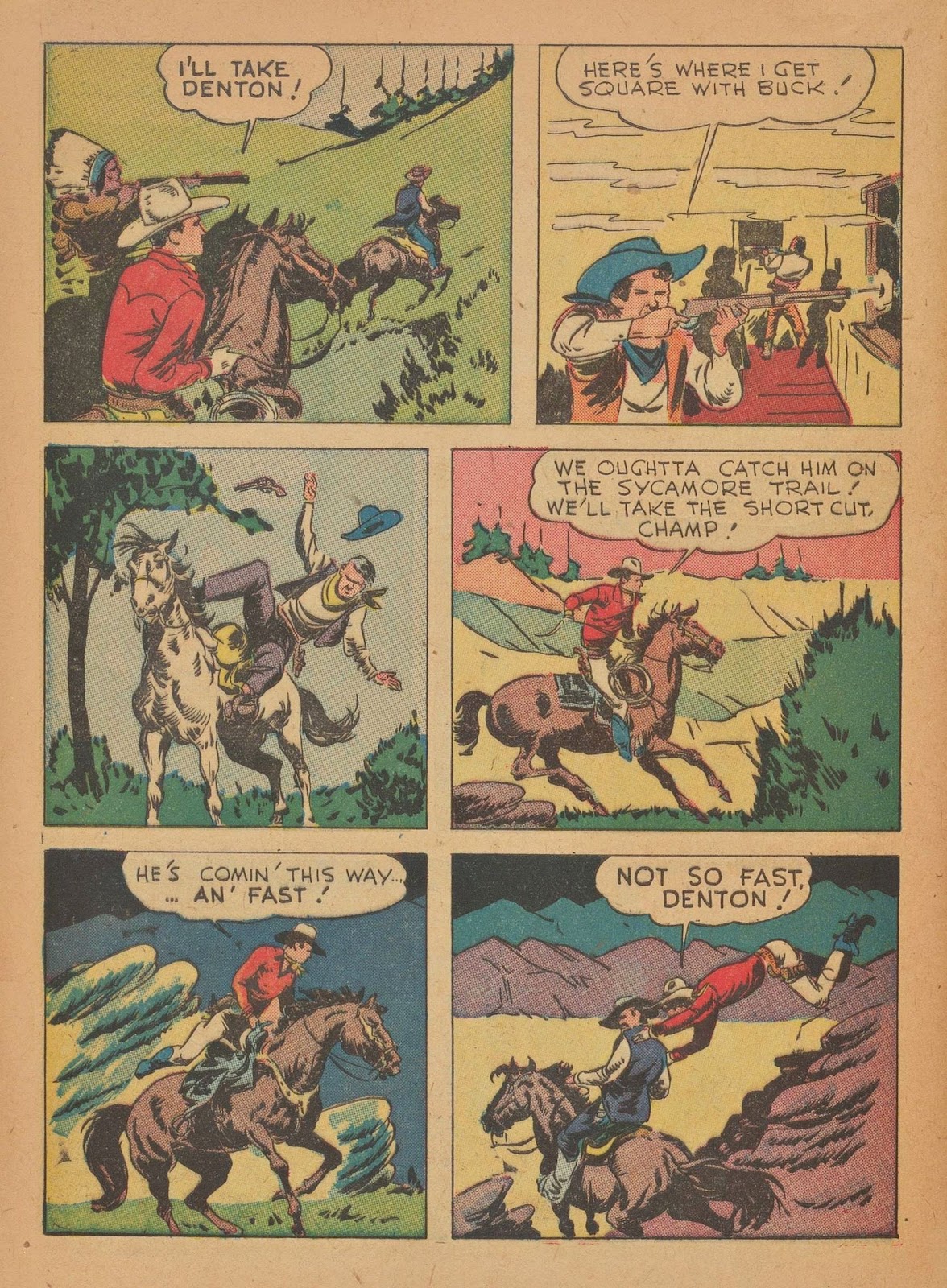 Gene Autry Comics issue 9 - Page 54
