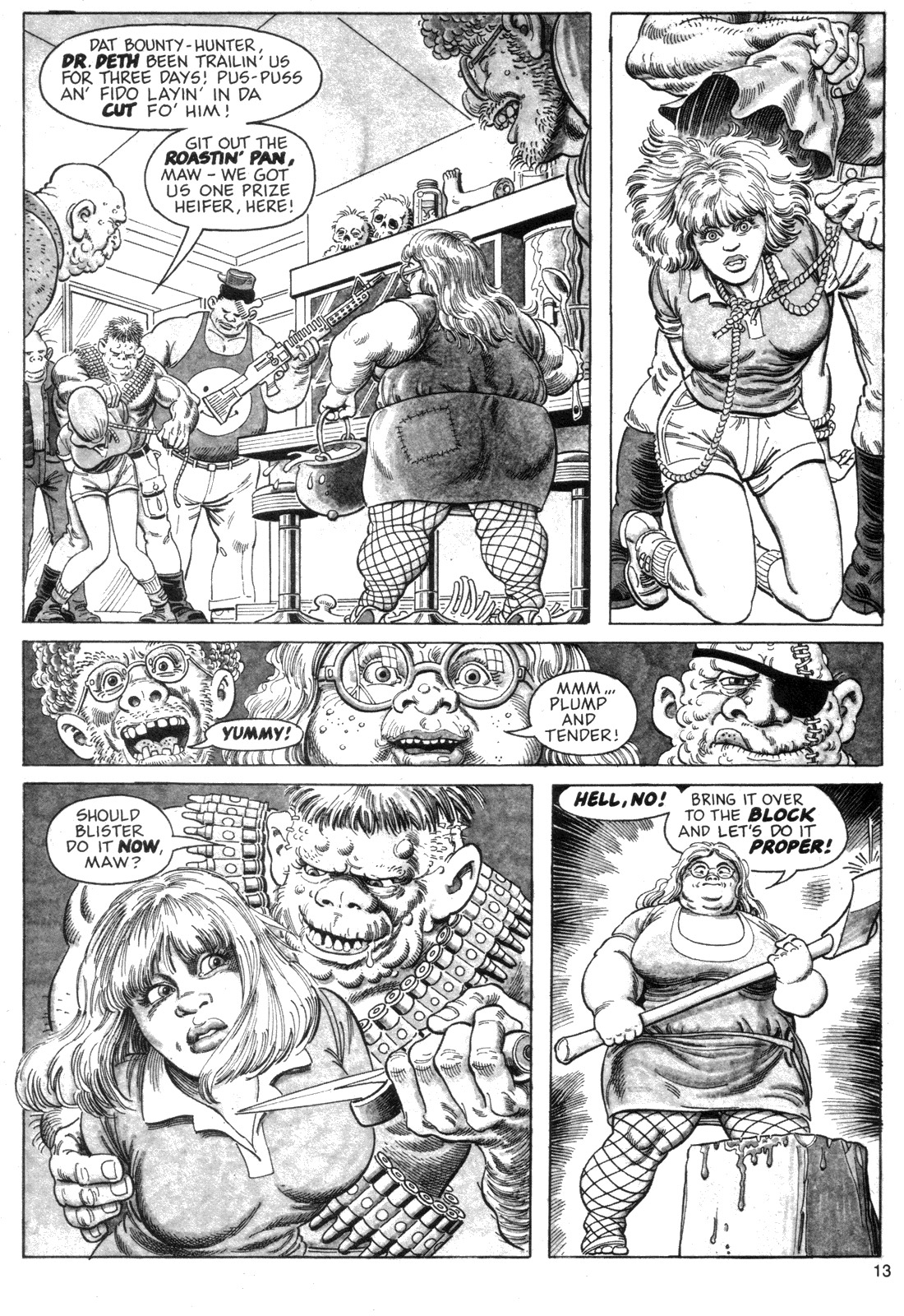 Read online Bizarre Adventures comic -  Issue #31 - 13