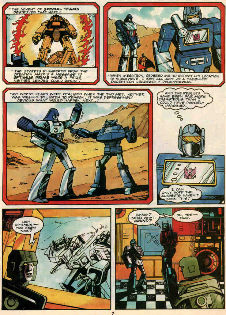 Read online The Transformers (UK) comic -  Issue #65 - 6