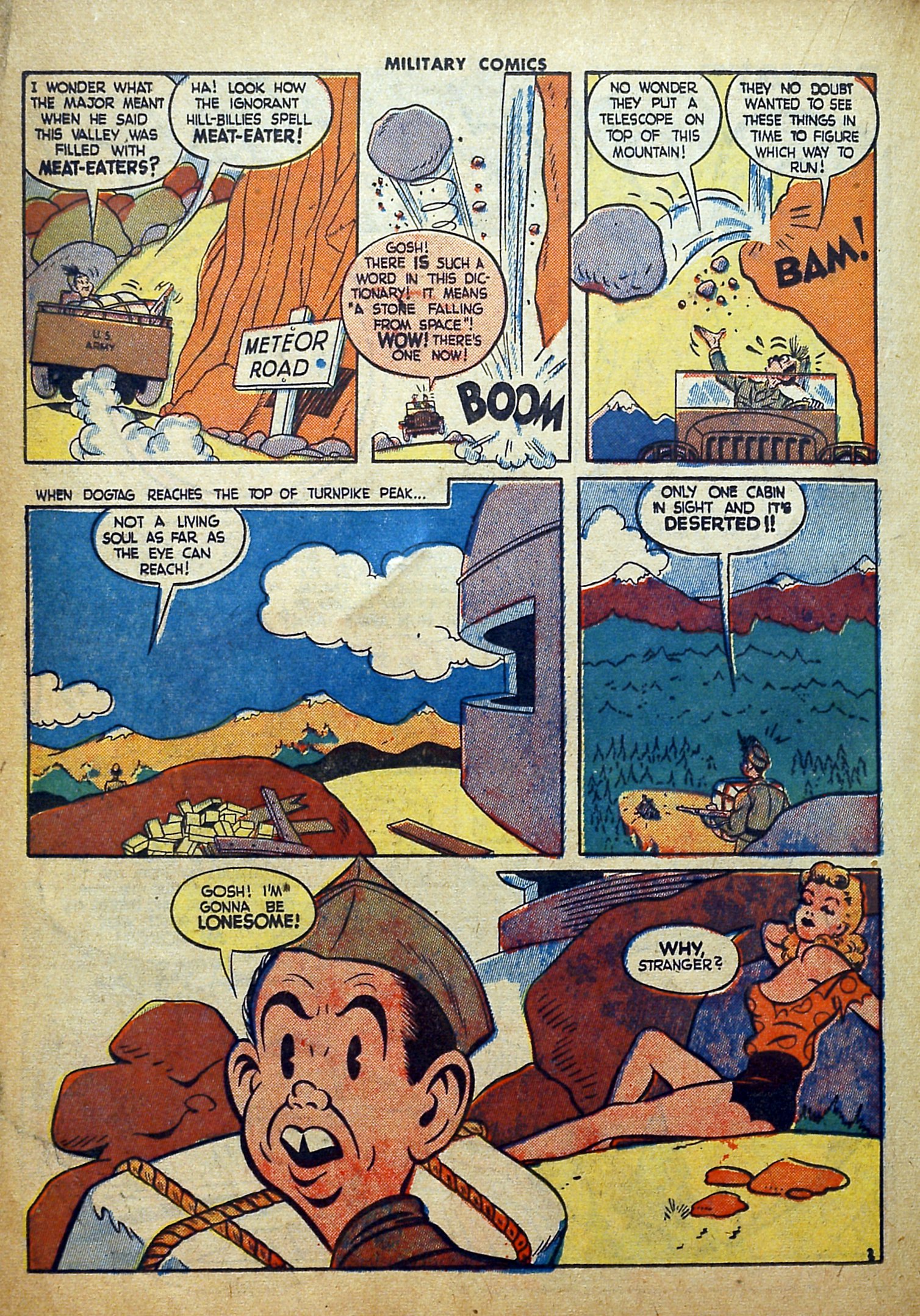 Read online Military Comics comic -  Issue #26 - 32