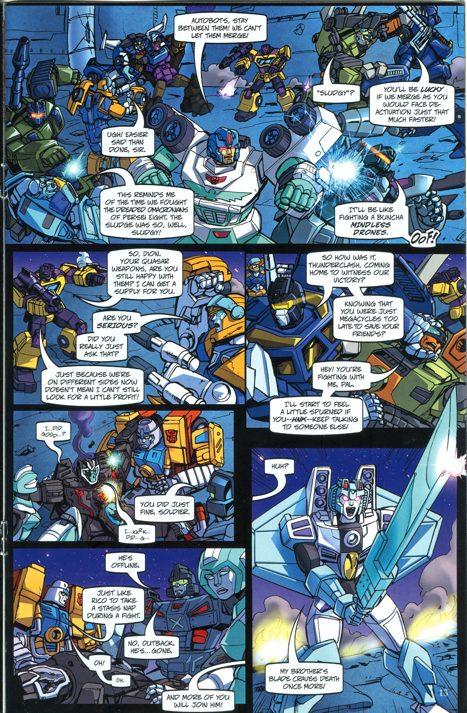 Read online Transformers: Collectors' Club comic -  Issue #39 - 13