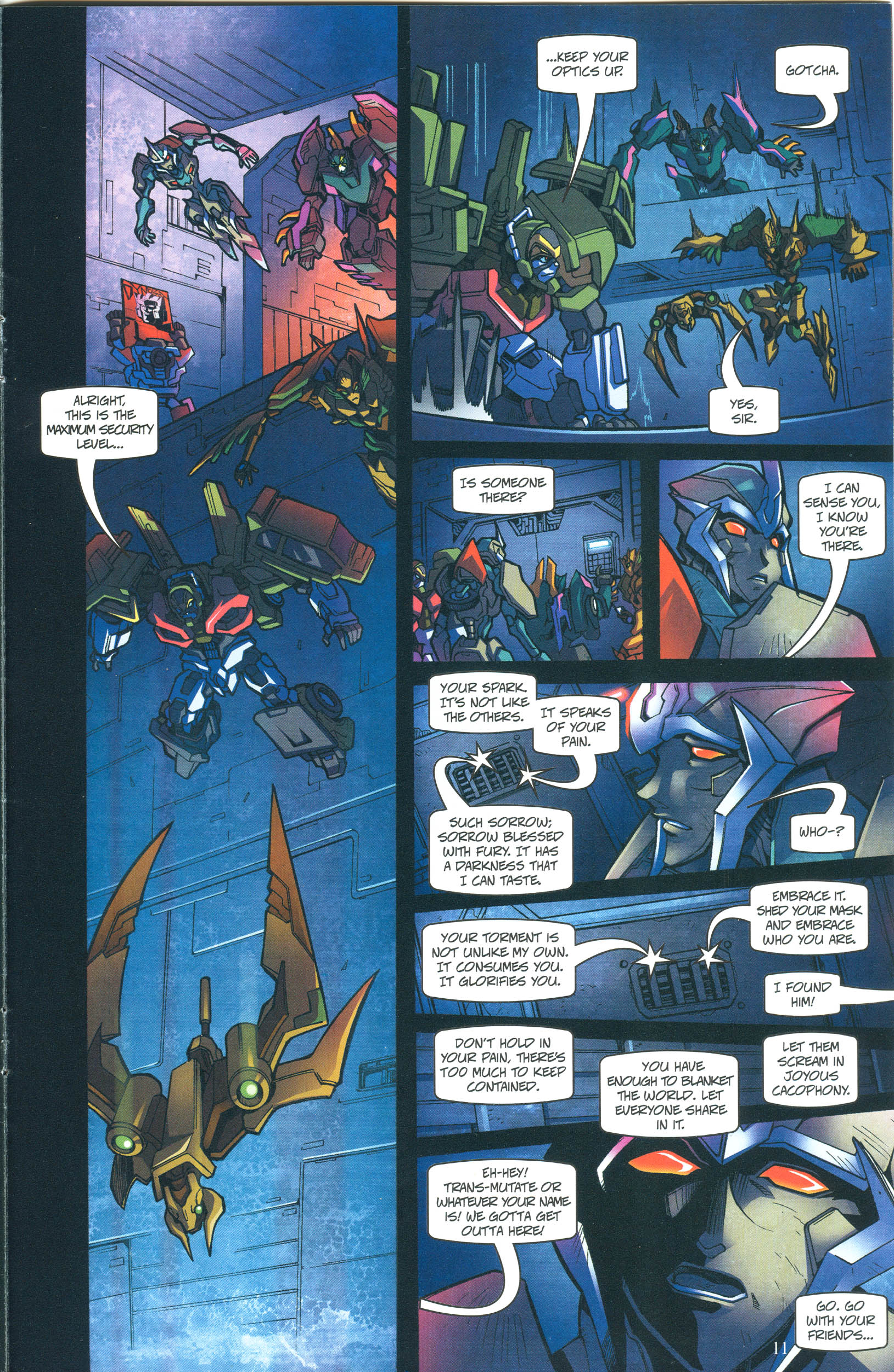 Read online Transformers: Collectors' Club comic -  Issue #55 - 11