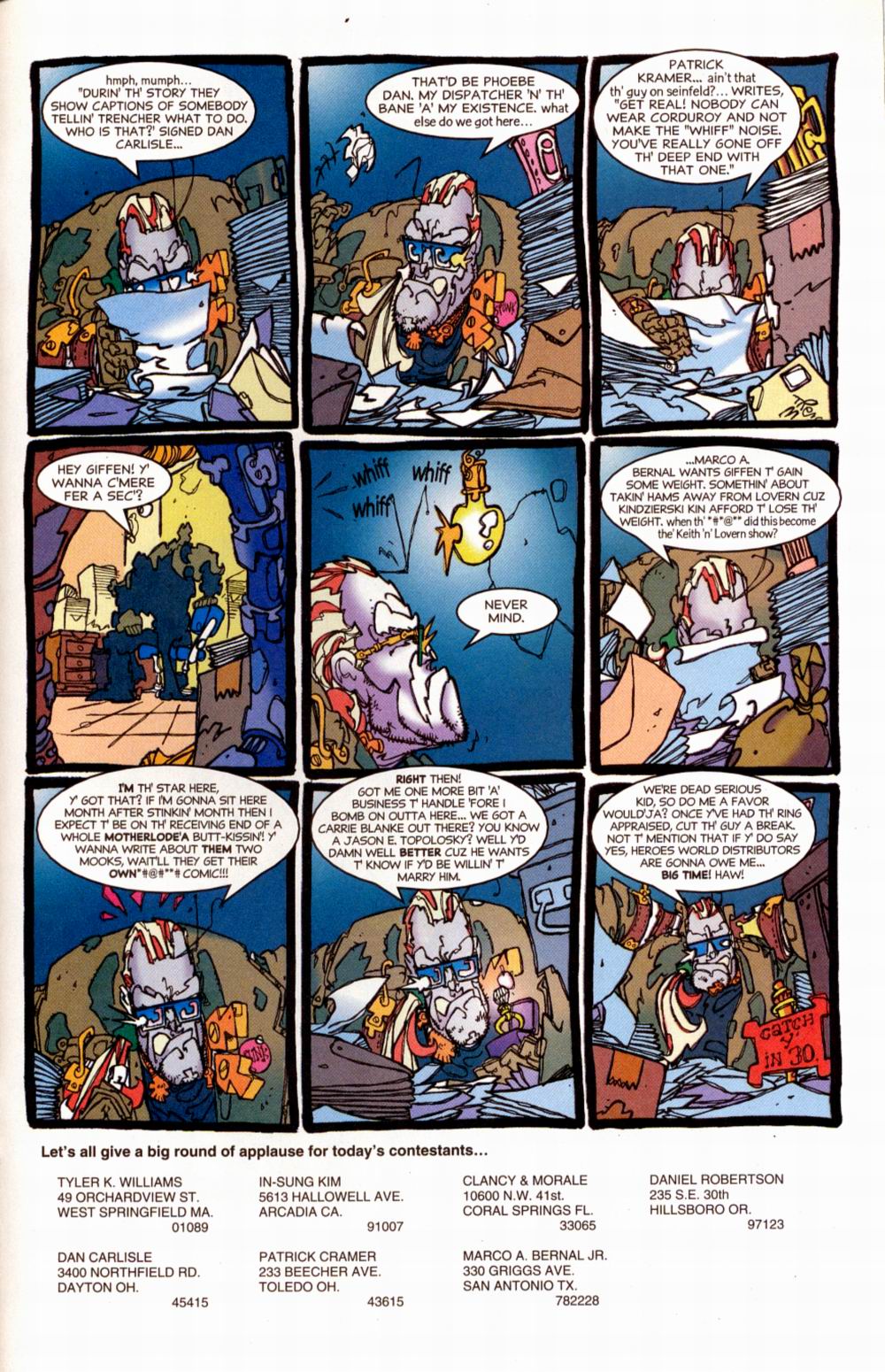 Read online Trencher comic -  Issue #3 - 29