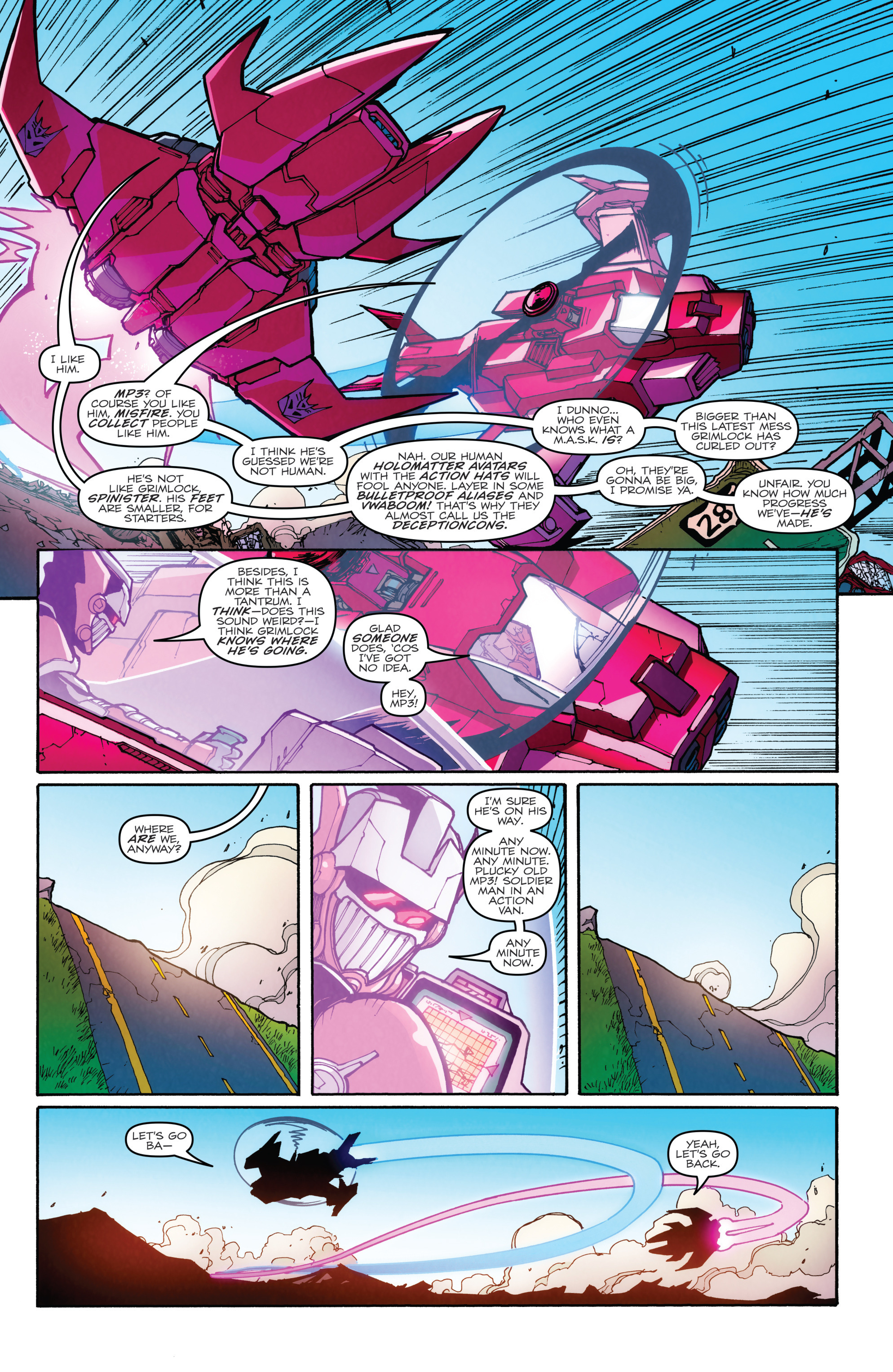Read online Transformers: More Than Meets The Eye Revolution comic -  Issue # Full - 12