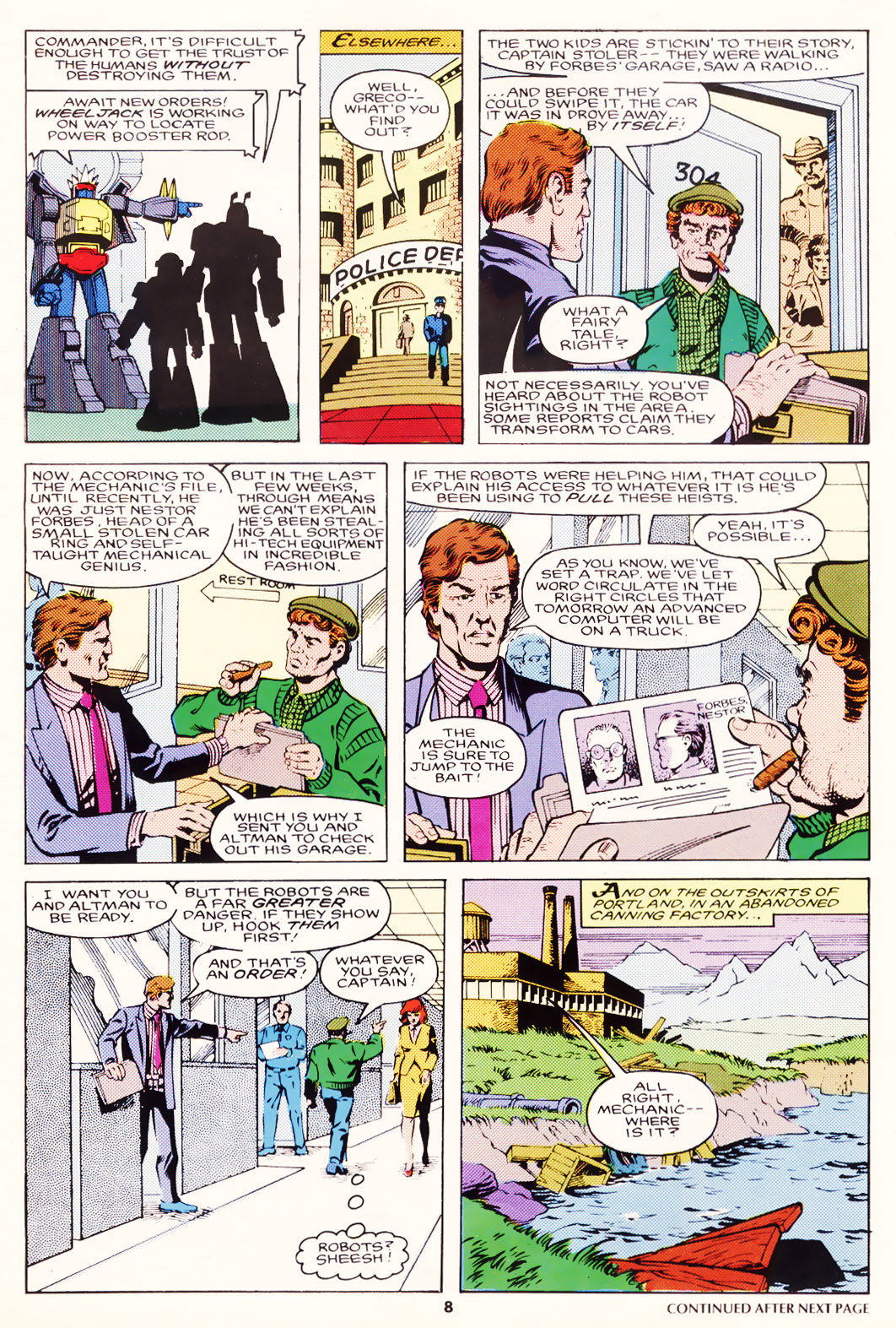 Read online The Transformers (UK) comic -  Issue #121 - 8