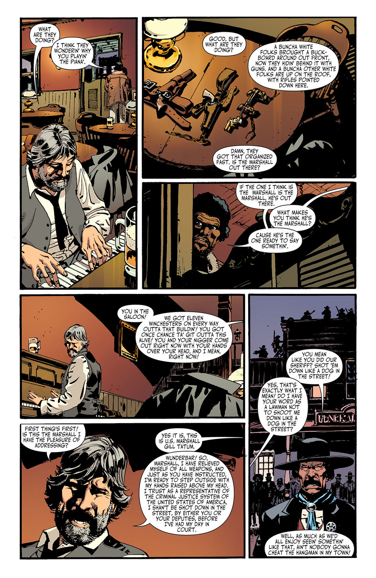 Read online Django Unchained comic -  Issue #1 - 17