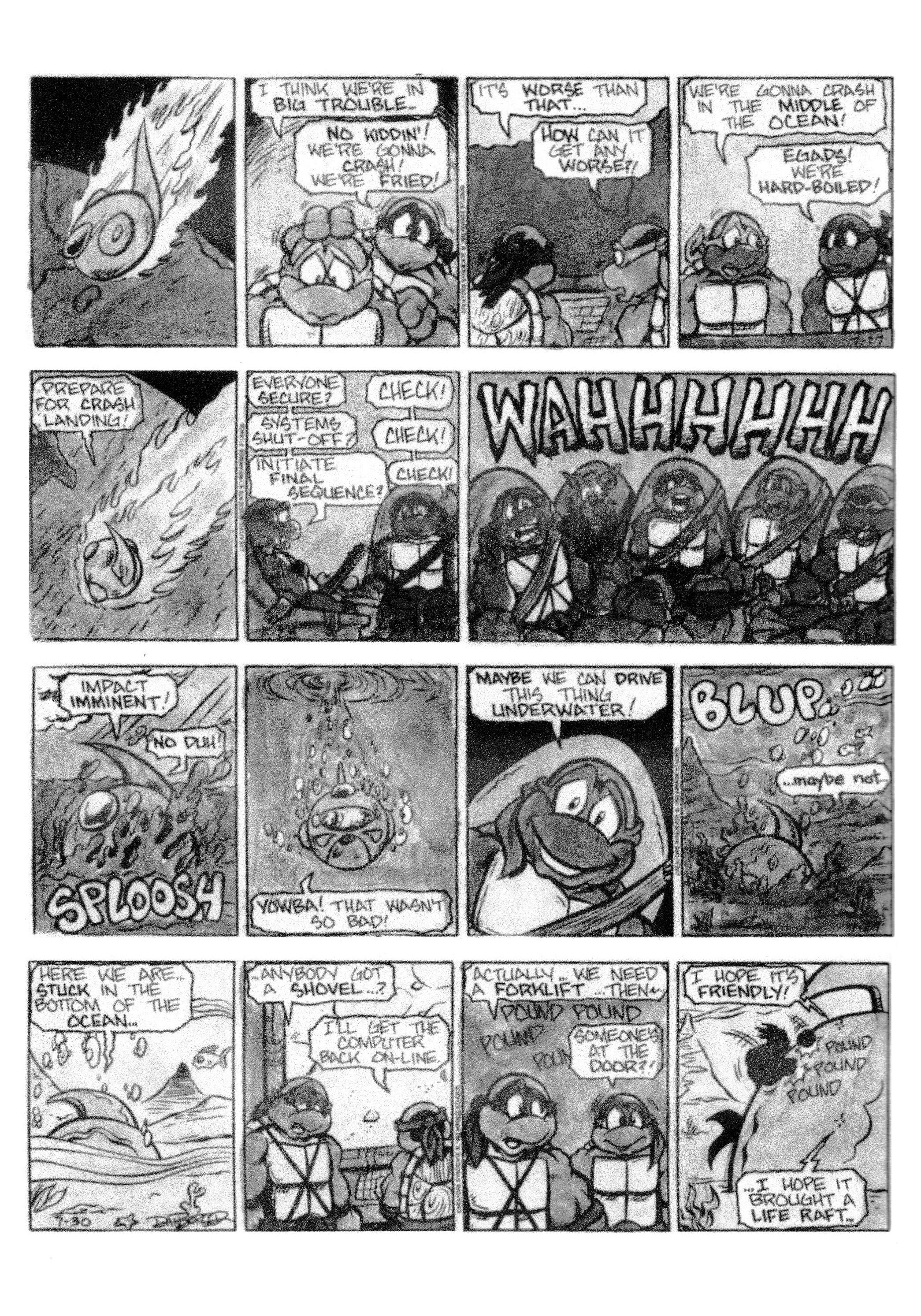 Read online Teenage Mutant Ninja Turtles: Complete Newspaper Daily Comic Strip Collection comic -  Issue # TPB 2 (Part 2) - 89