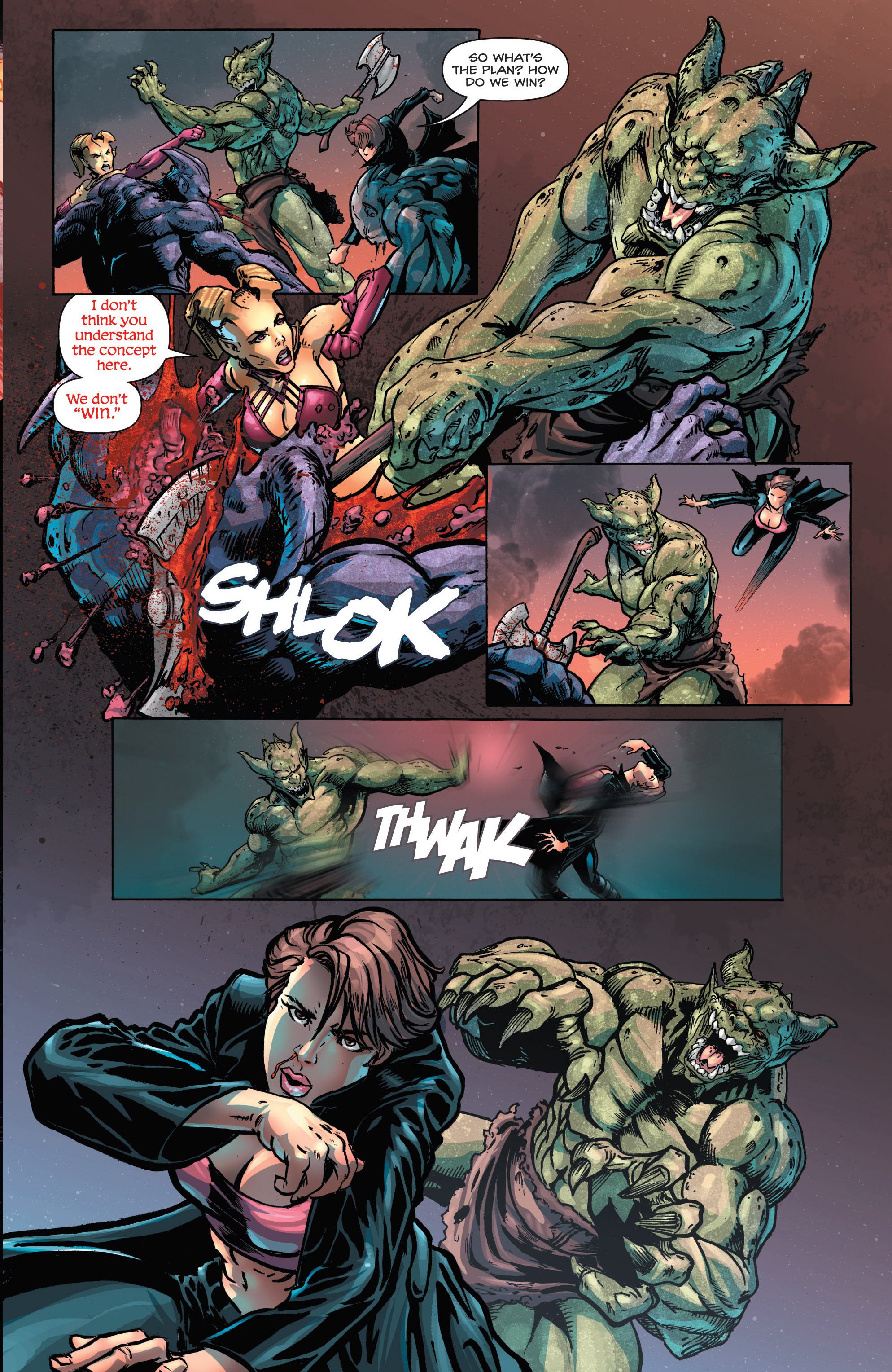 Read online Grimm Fairy Tales presents Inferno: Rings of Hell comic -  Issue #2 - 6