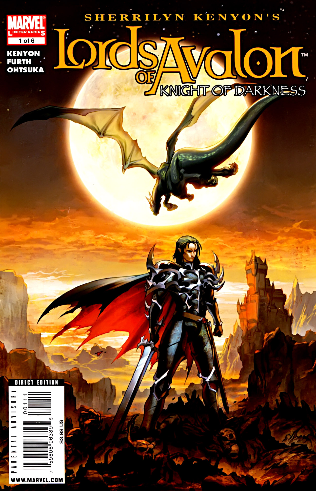 Read online Lords of Avalon: Knight of Darkness comic -  Issue #1 - 1