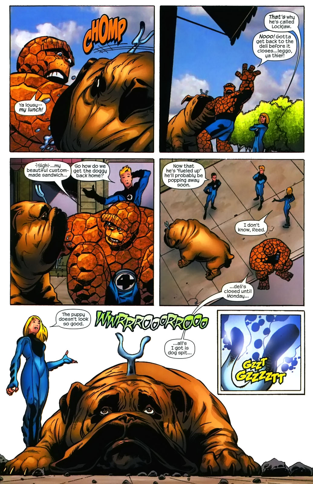 Read online Marvel Adventures Fantastic Four comic -  Issue #8 - 9