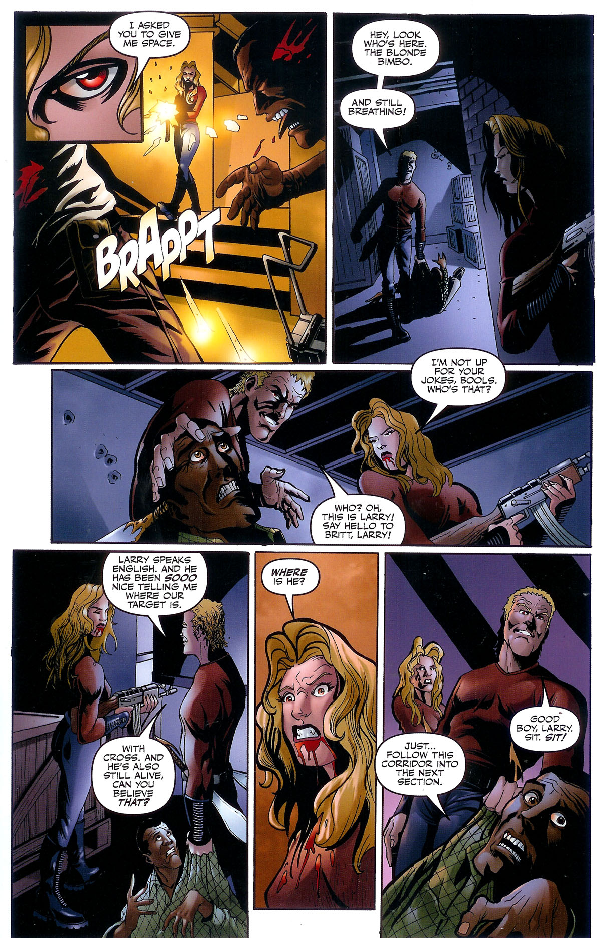 Read online CVO: Covert Vampiric Operations - African Blood comic -  Issue #3 - 17
